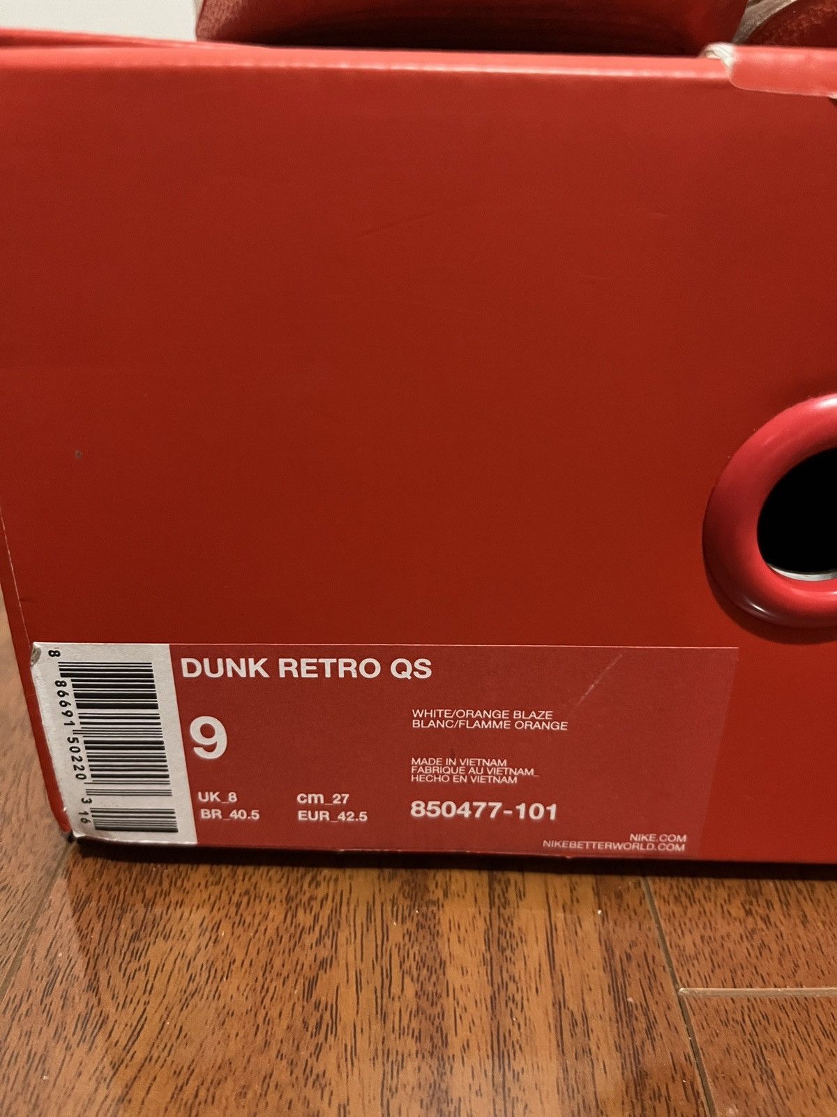 Nike Nike Dunk Retro QS 2016 Syracuse Size US 9 / EU 42 - 9 Thumbnail