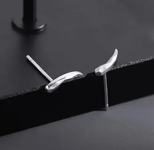 Other 💯925 silver vintage glossy earrings Size ONE SIZE - 4 Thumbnail