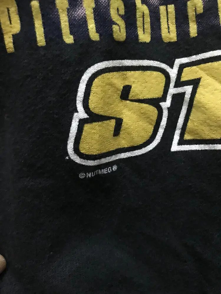 Nutmeg Vintage 90's Lee x Nutmeg Mills x NFLP Pittsburgh Steelers Size US XXL / EU 58 / 5 - 5 Thumbnail