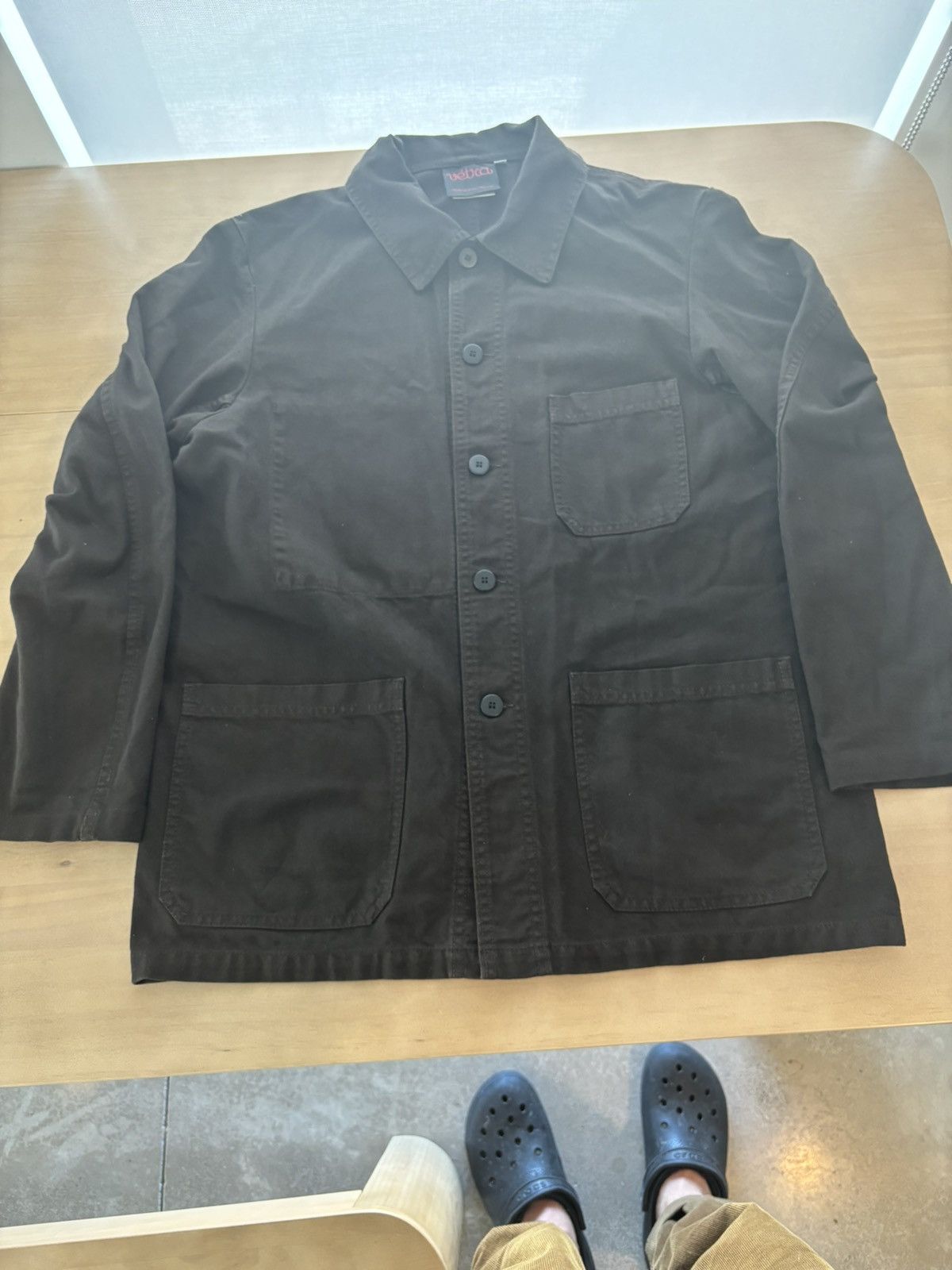 image of Vetra 5C Chore Jacket - Twill Cotton in Brown, Men's (Size Medium)