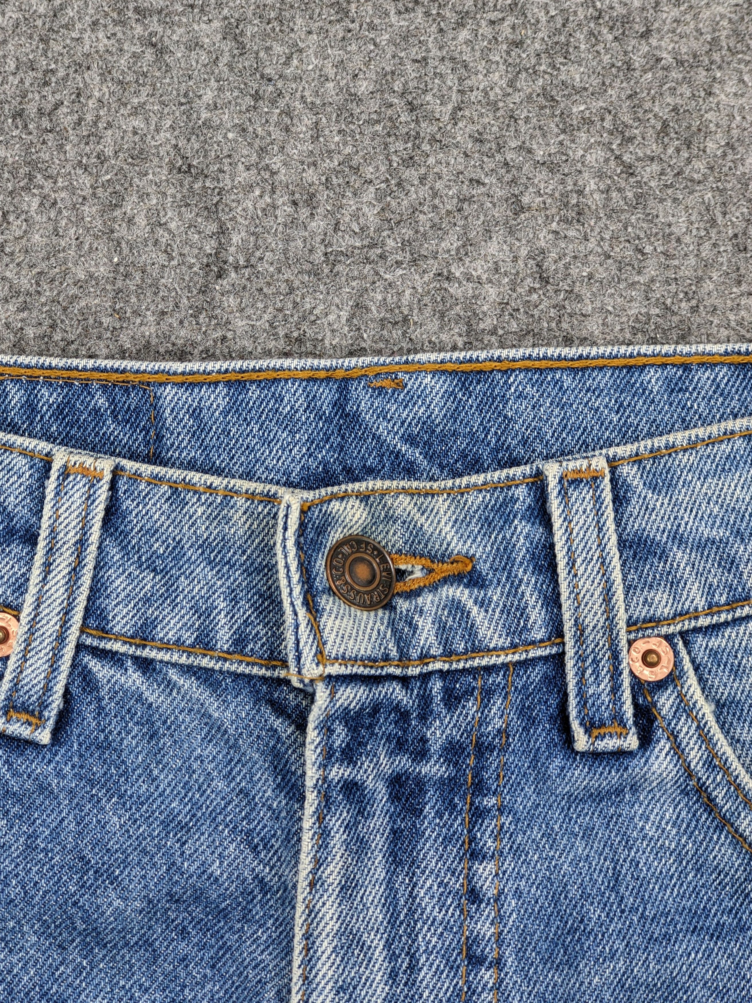 Levi's × Vintage Vintage 90s Levis 510 Faded Blue Jeans Size US 29 - 9 Thumbnail