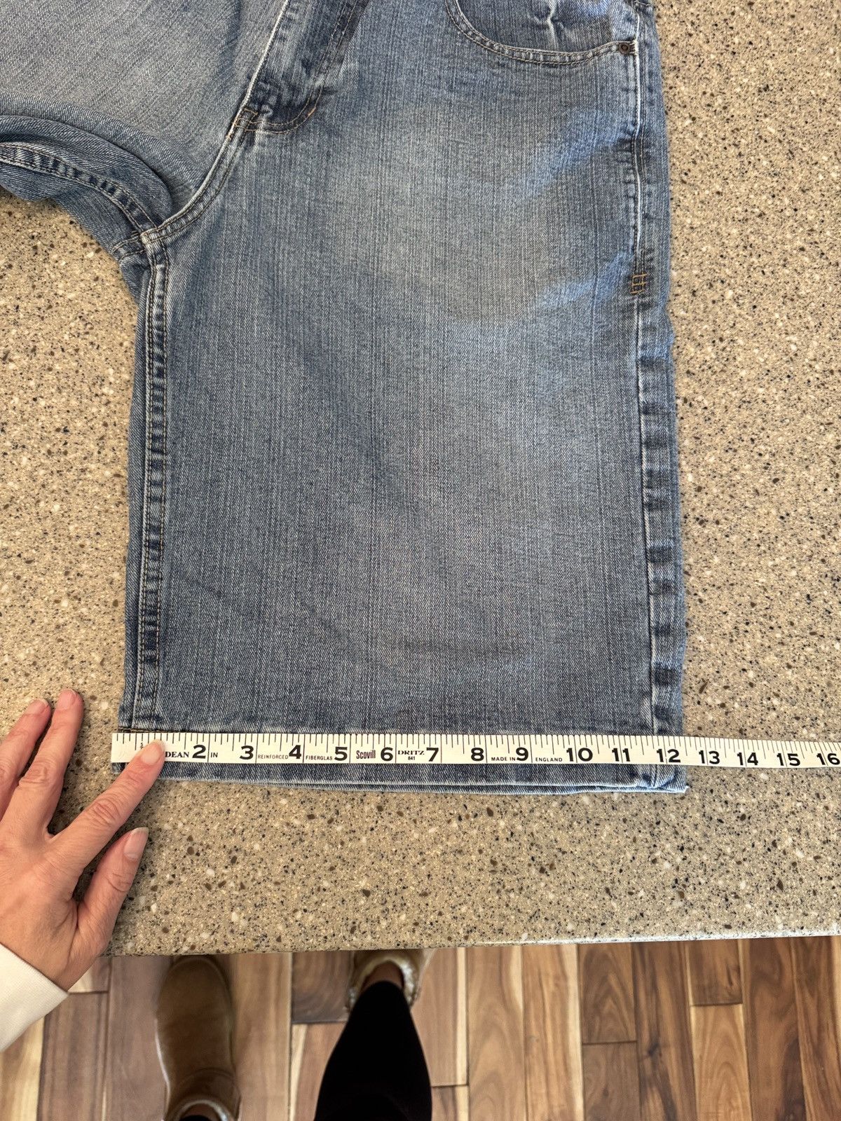 Phat Farm Phat Farm Baggy Y2K Streetwear Embroidered Jorts Size US 32 / EU 48 - 5 Thumbnail