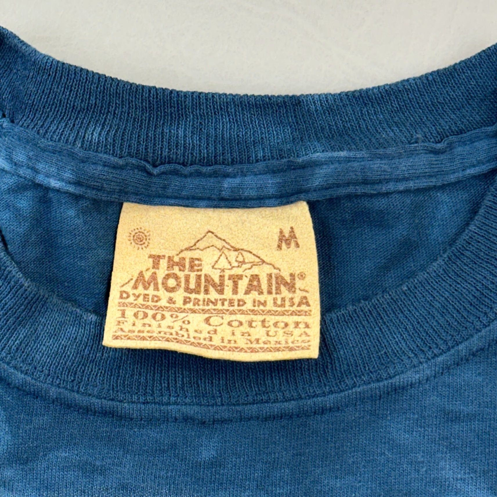The Mountain VINTAGE The Mountain Shirt Mens M Tie Dye Deer Buck Wildlife Deadstock Y2K Shirt Mens Blue 90s Animals Nature USA Size US M / EU 48-50 / 2 - 4 Thumbnail