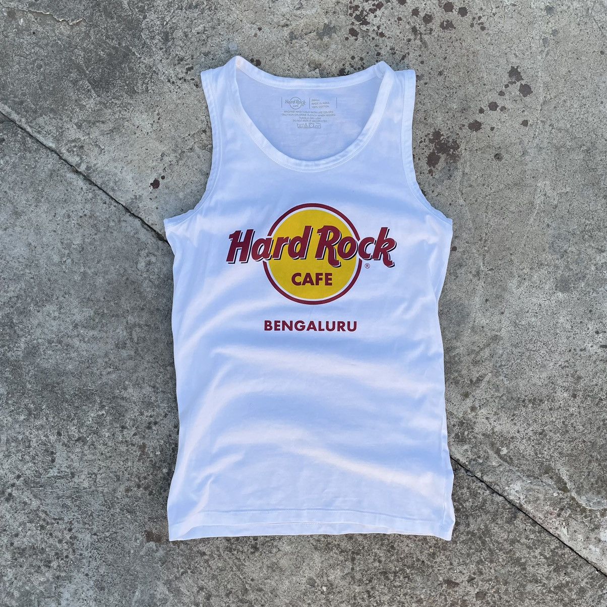 Hard Rock Cafe Vintage Hard Rock Cafe Tank Top Sleeveless 90s Y2K USA Size US S / EU 44-46 / 1 - 1 Thumbnail