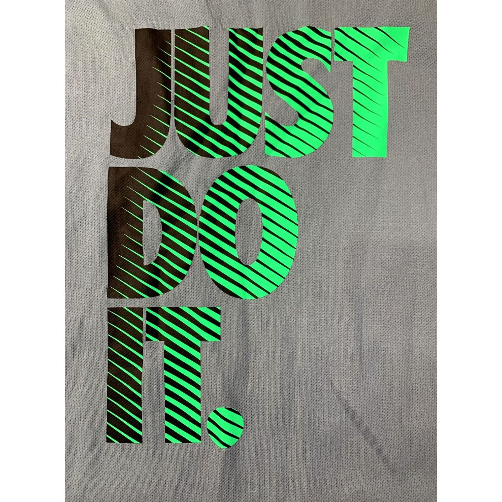 Nike NIKE Swim Dri-Fit Just Do It T-Shirt Jersey 2021 Men Size M Gray Short Sleeve Casual Knee-length? (note) Size US M / EU 48-50 / 2 - 3 Thumbnail