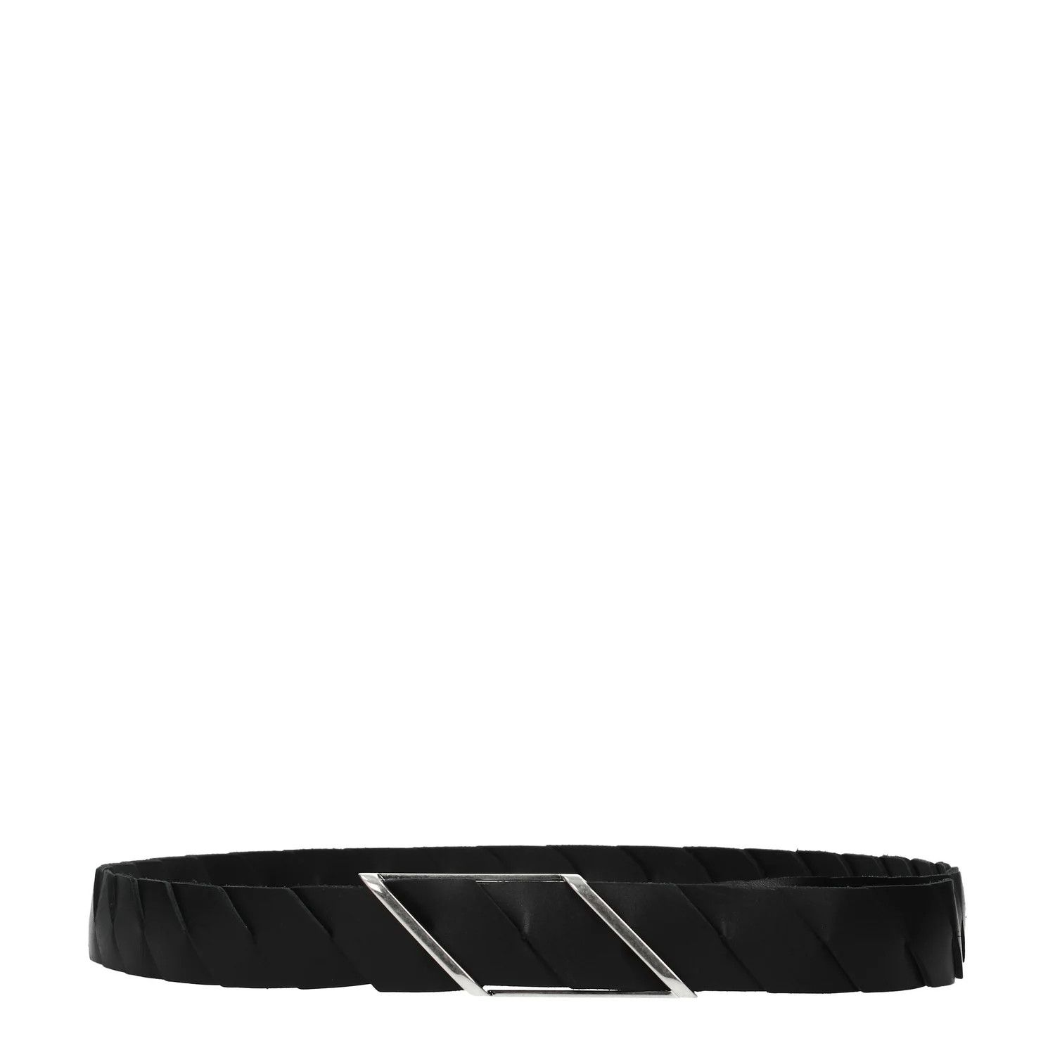 Bottega Veneta ob1o1e0325 Size: 100 / Leather Belt in Black Size 38 - 1 Preview