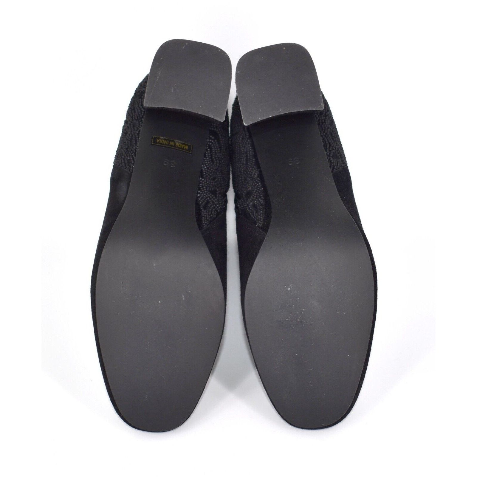 Barneys New York New BARNEYS NEW YORK Black Beaded Suede Boot Shoes Sz 9 $430 Size US 9 / IT 39 - 7 Thumbnail