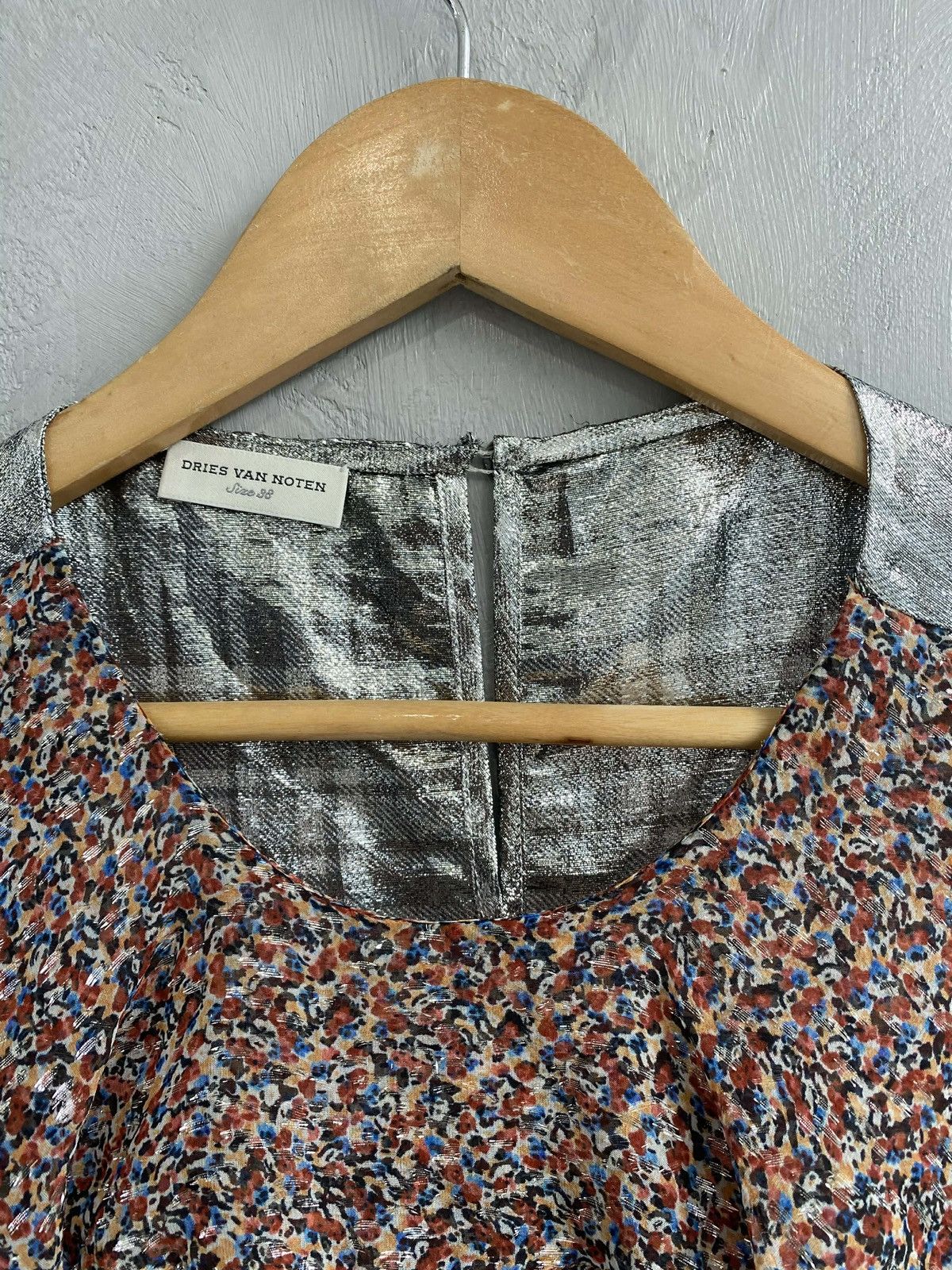 Dries Van Noten Dries Van Noten Layered Silk Blouse Size M / US 6-8 / IT 42-44 - 5 Thumbnail