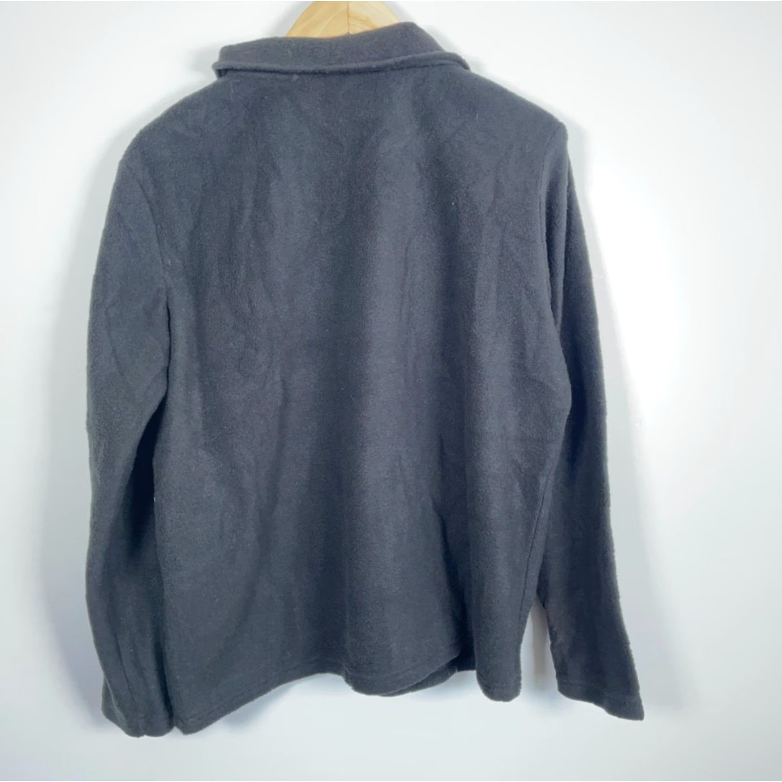 Vintage VINTAGE Looney Tunes Penelope Pussycat Diva Embroidered Full Zip Fleece Sweatshirt Women XL Black Size XL / US 12-14 / IT 48-50 - 2 Thumbnail