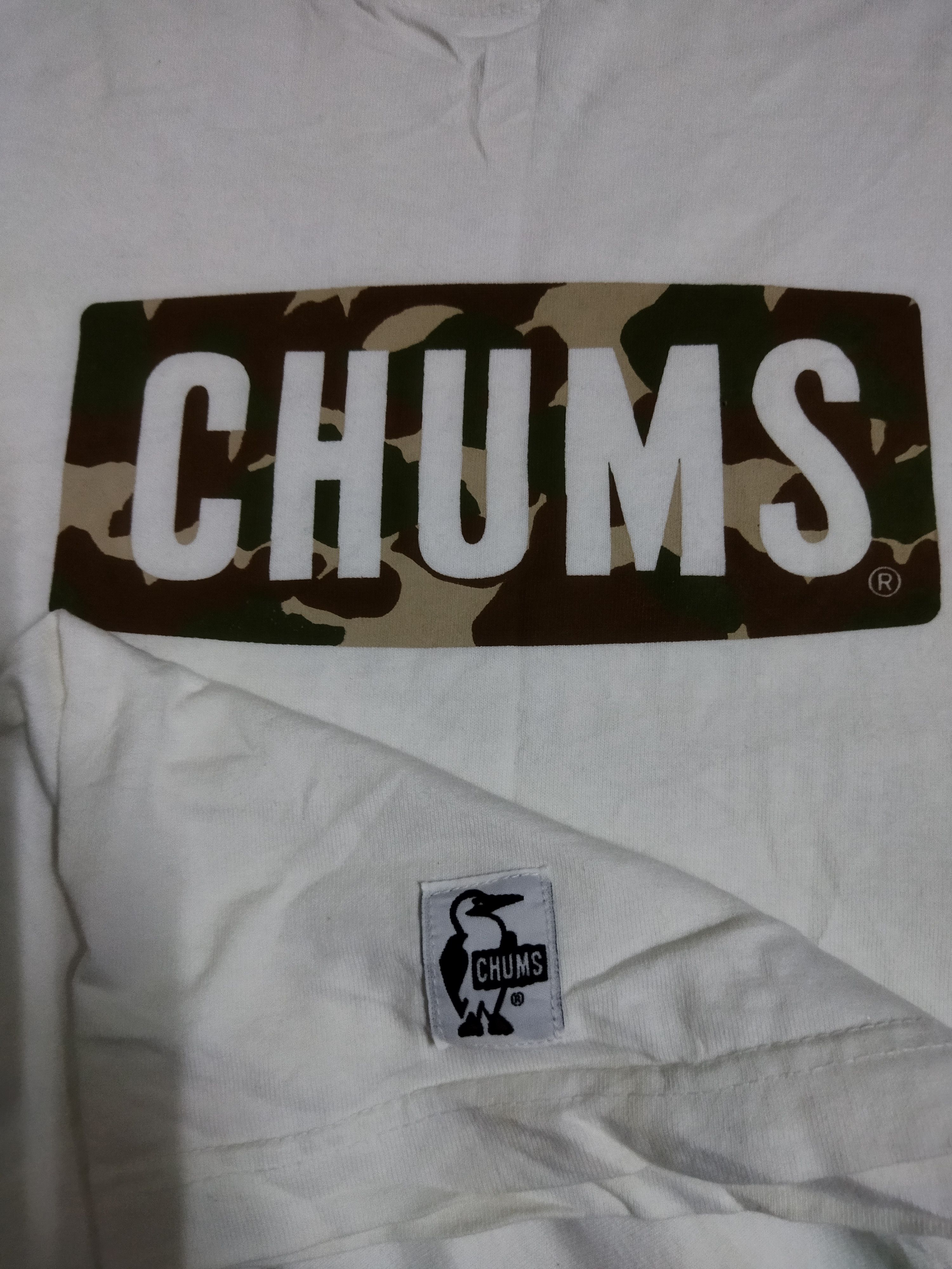 Chums Chums Camo Box Logo Tee Size US M / EU 48-50 / 2 - 2 Thumbnail