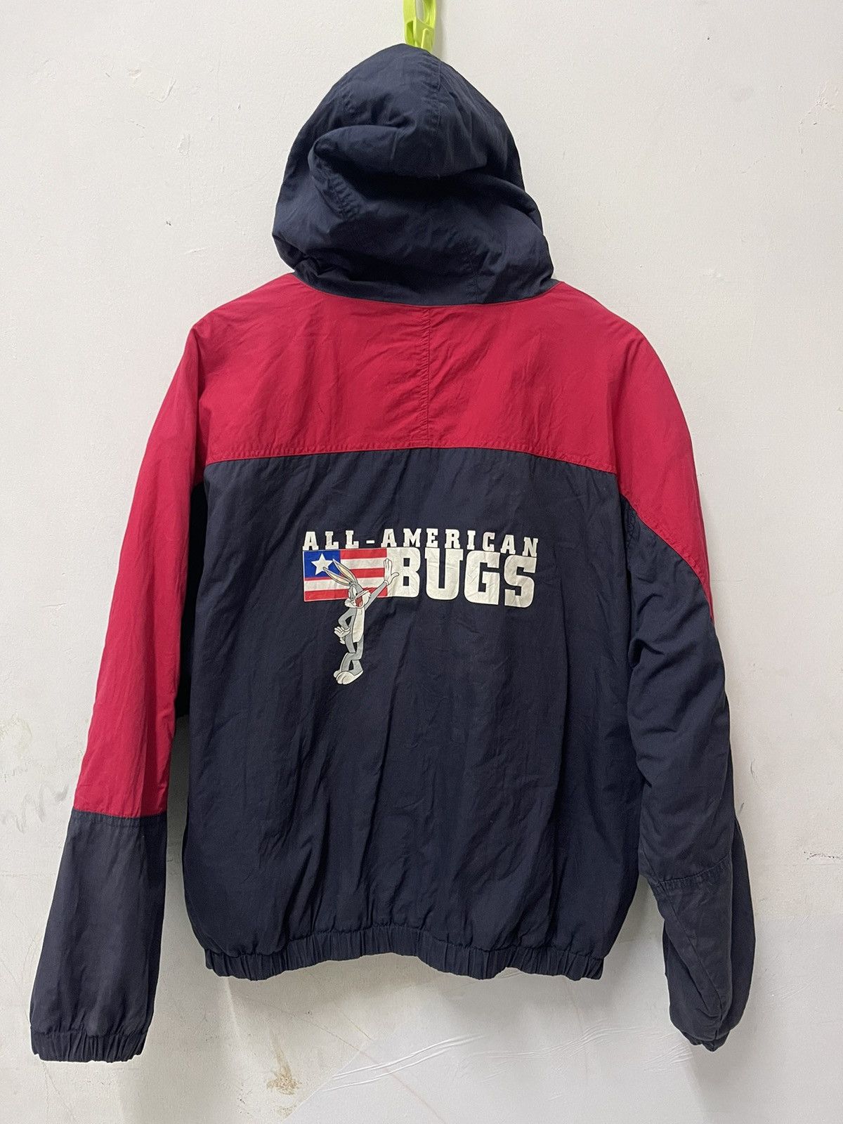 Warner Bros 1998 Warner Bros"All-American" Bugs Bunny Windbreaker Jacket Size US M / EU 48-50 / 2 - 1 Thumbnail