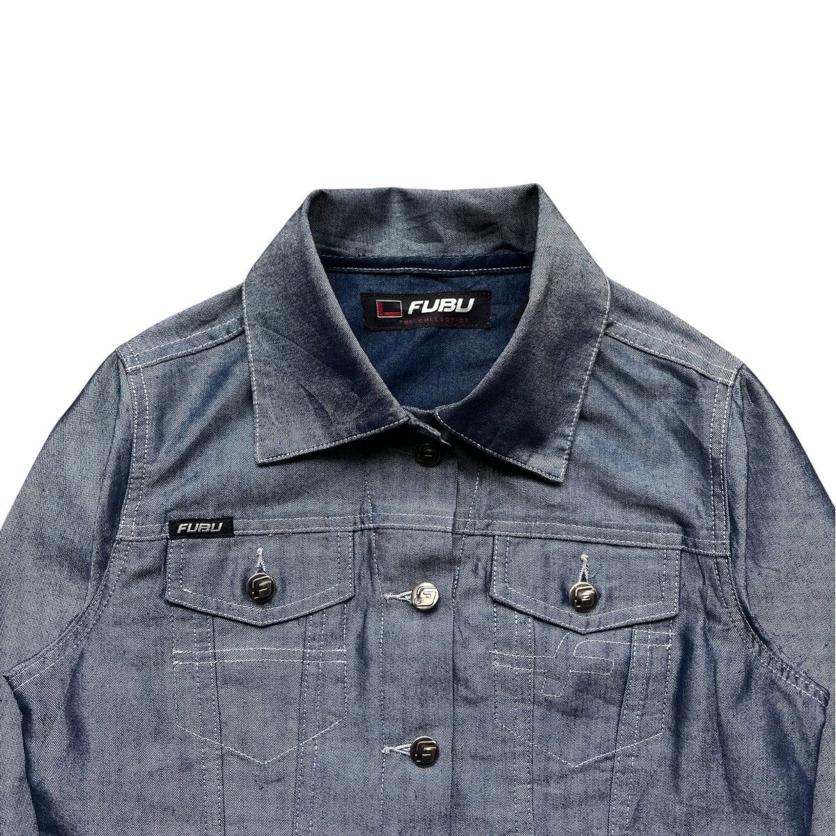 Fubu Fubu Collection Denim Jacket Cropped Size US S / EU 44-46 / 1 - 3 Thumbnail
