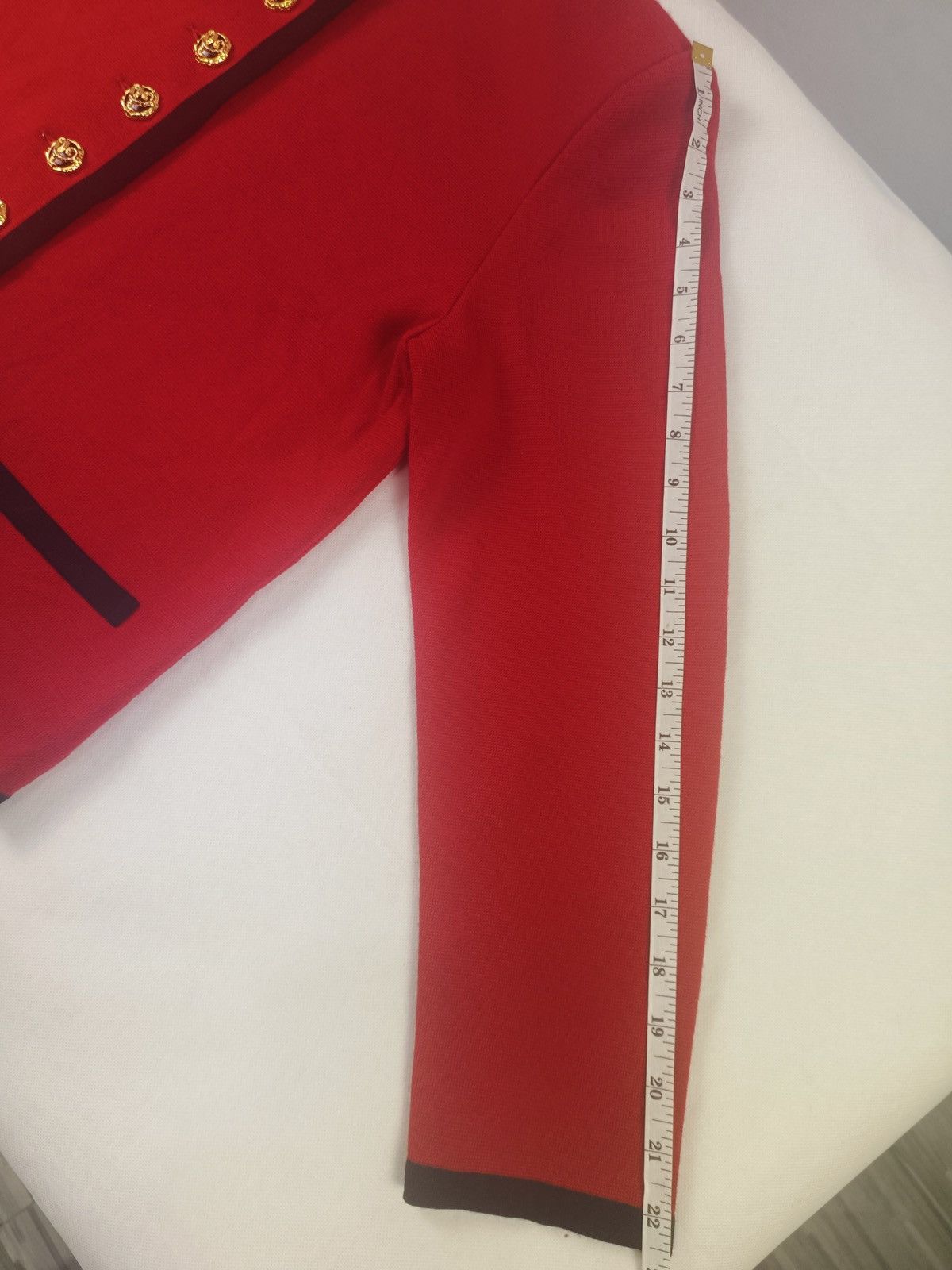 Designer × Vintage × Yves Saint Laurent Cardigan Yves Saint Laurent Size M / US 6-8 / IT 42-44 - 11 Thumbnail