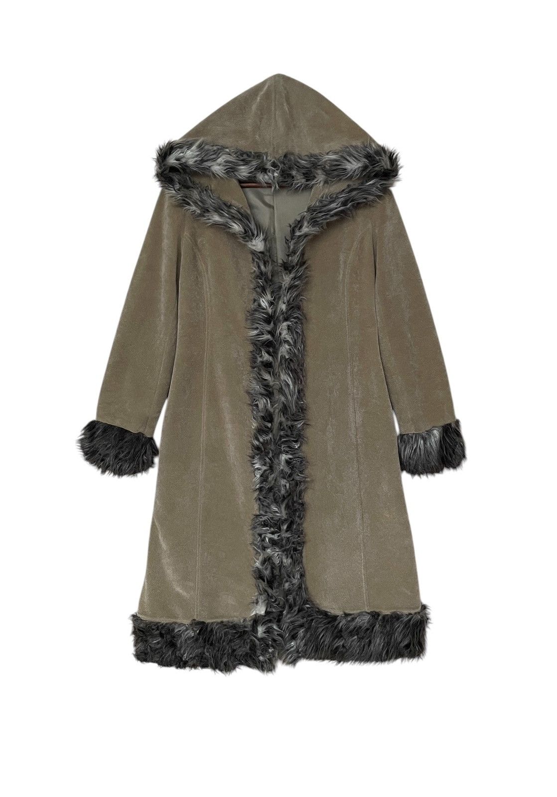 Japanese Brand Vintage Japanese Brand D.D.P Fur Trench Coat 1990s Size US L / EU 52-54 / 3 - 1 Thumbnail