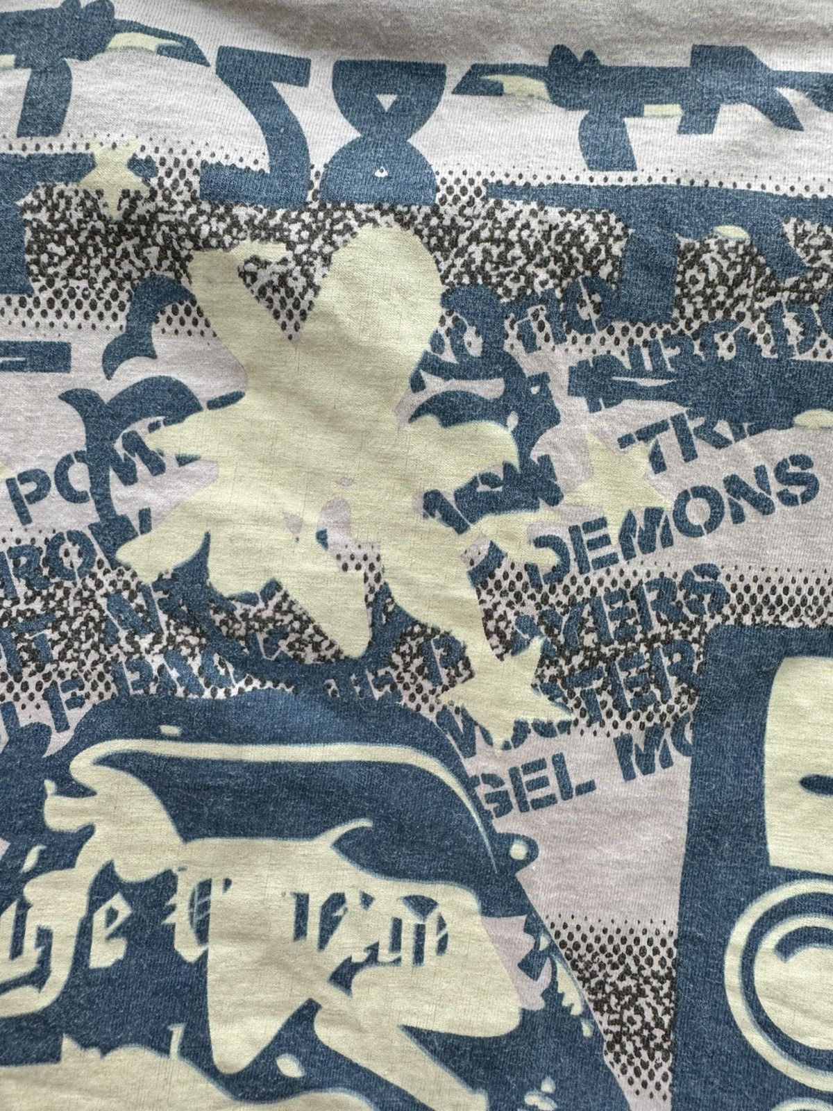 Acupuncture Acupuncture 2006 Polo Avant Garde Shirt Gun Punk Y2K tee Size US M / EU 48-50 / 2 - 18 Thumbnail