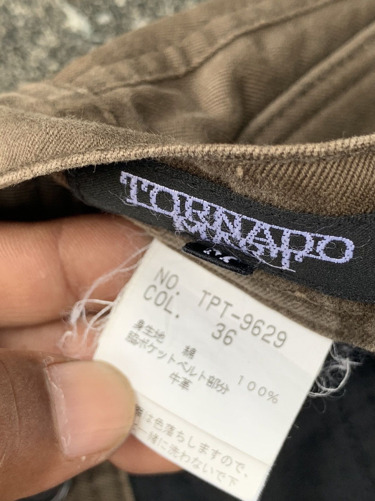 Japanese Brand × Tornado Mart Rare Tornado Mart Multipocket Flare Cargo Pants Size US 33 - 24 Thumbnail