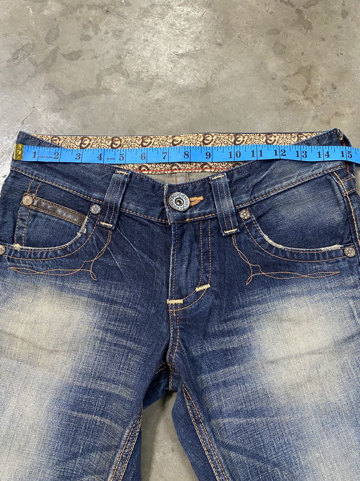 Tornado Mart Flare Jeans Edwin Mud Rusty Low Rise Boot Cut @300 Size US 28 / EU 44 - 14 Thumbnail