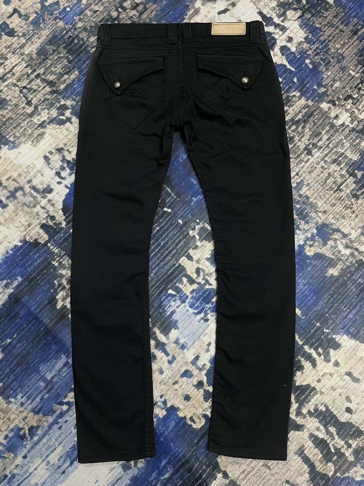 If Six Was Nine Y2k 2#1 Gothic Punk Skinny Women ifsixwasnine style jeans Size 31" - 11 Thumbnail