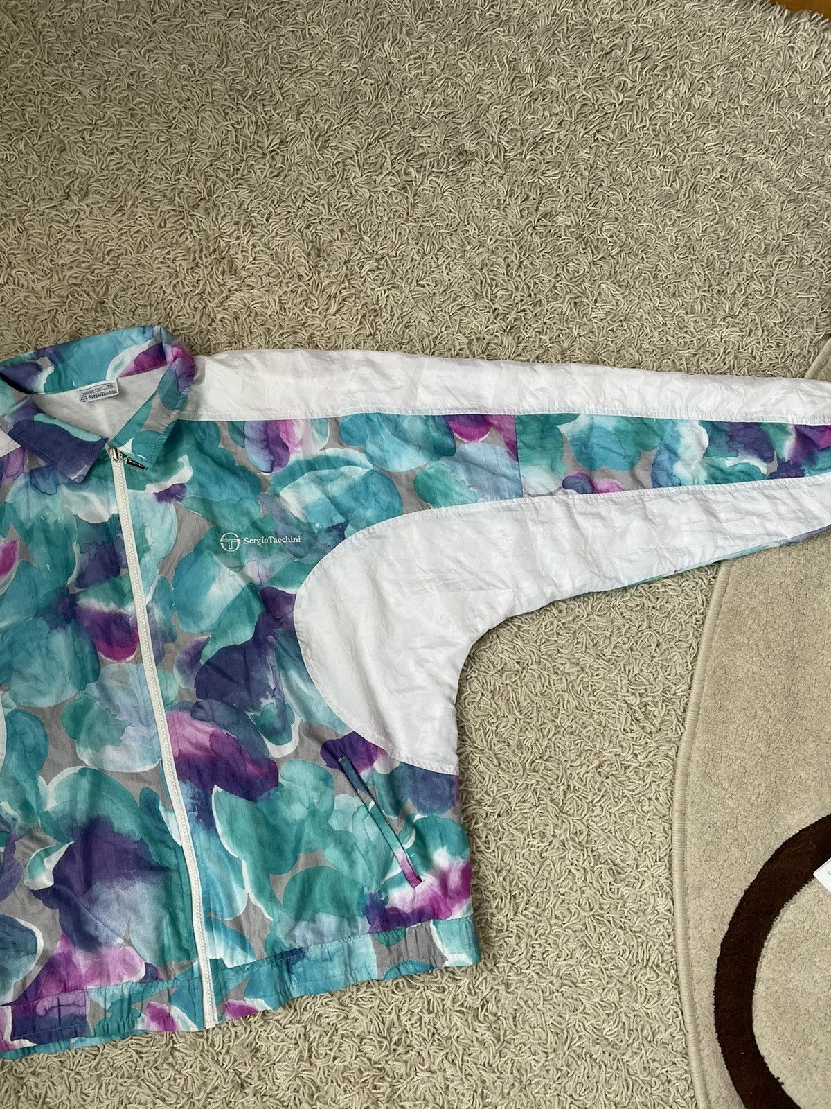 Sergio Tacchini Vintage Sergio Tacchini flower track jacket Size US M / EU 48-50 / 2 - 8 Thumbnail