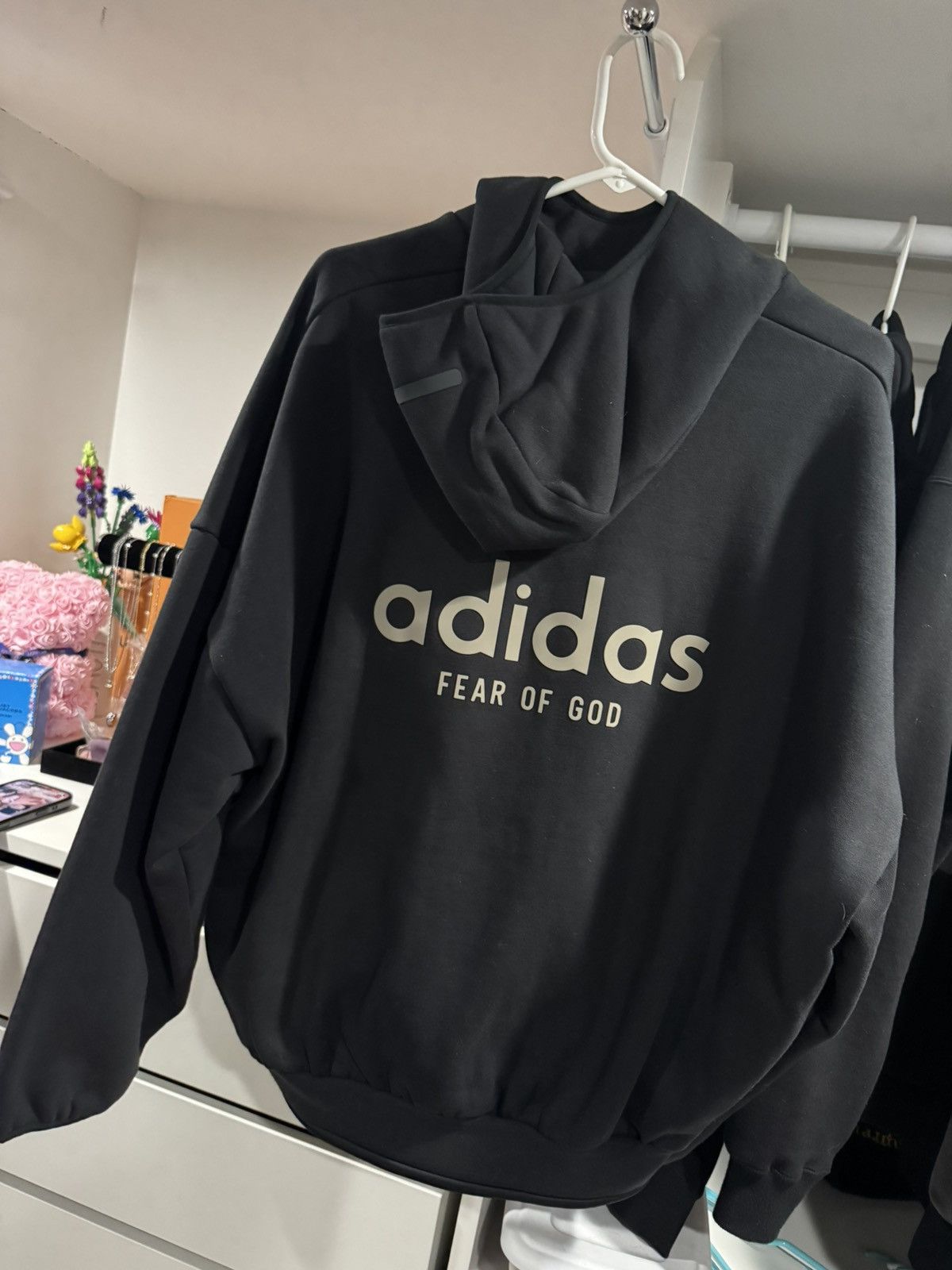 Adidas × Fear of God Fear of God x Adidas athletics heavy fleece hoodie new black Size US XS / EU 42 / 0 - 1 Thumbnail