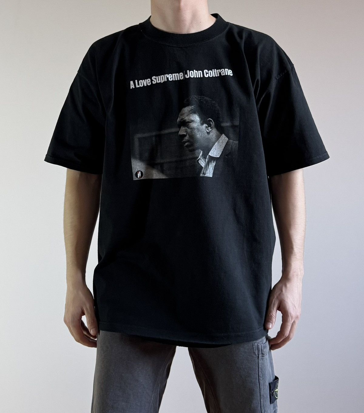 Band Tees 90s American Jazz John Coltrane A Love Supreme Tee T-shirt Size US XL / EU 56 / 4 - 7 Thumbnail