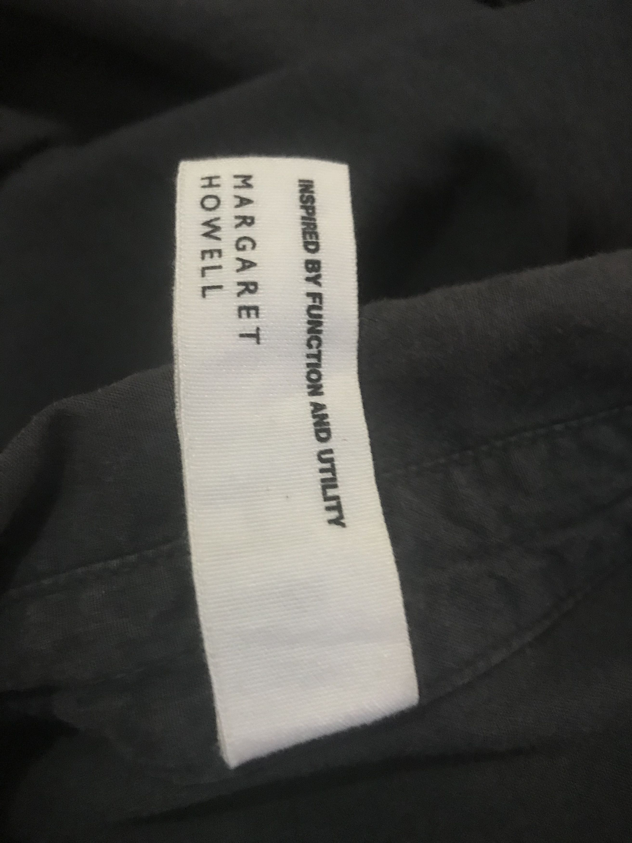 Margaret Howell MHL black long shirt Size US S / EU 44-46 / 1 - 5 Thumbnail