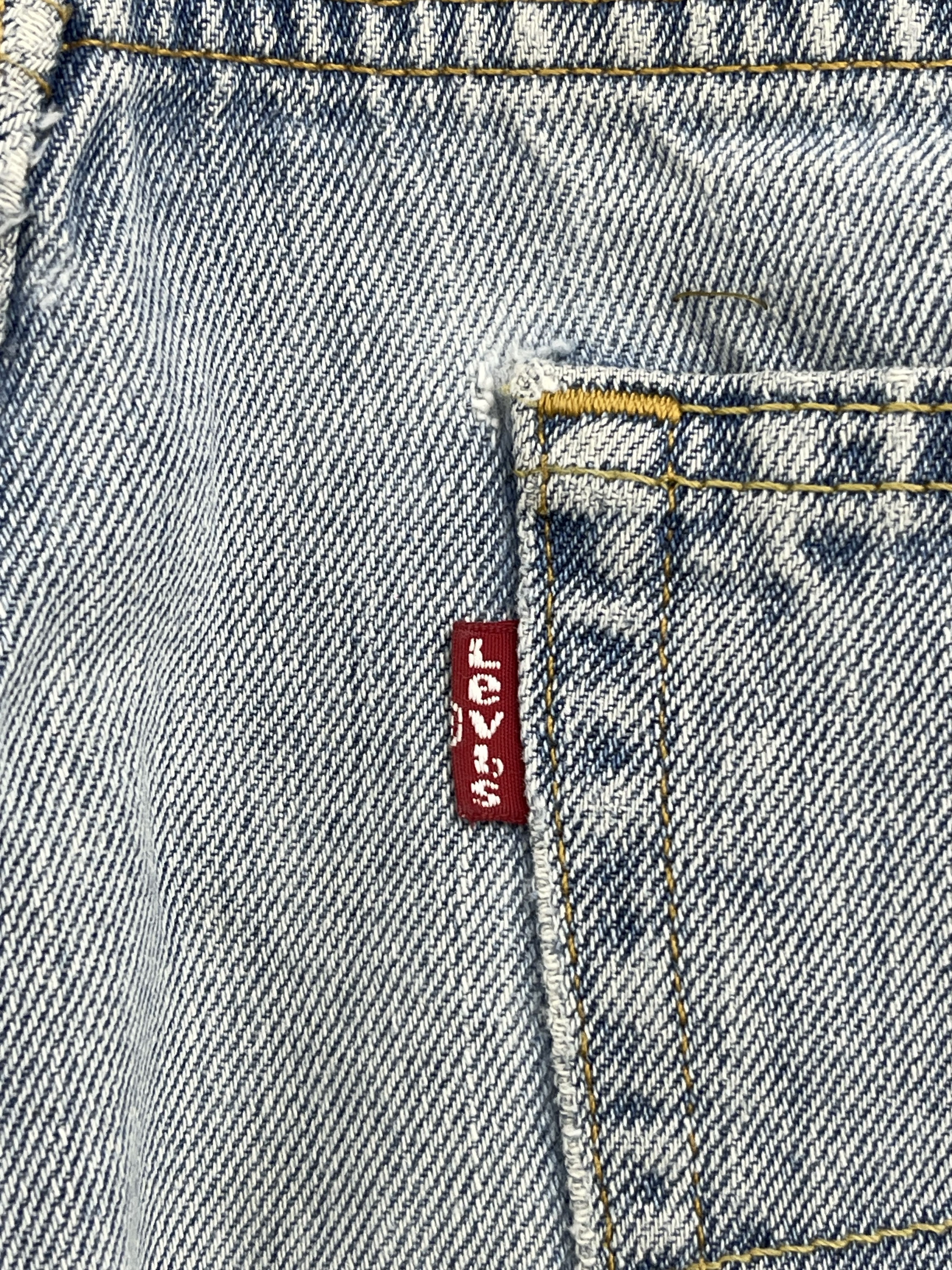 Levi's Vintage Light Washed Levis 505 Denim DP2513 Size US 36 / EU 52 - 6 Thumbnail