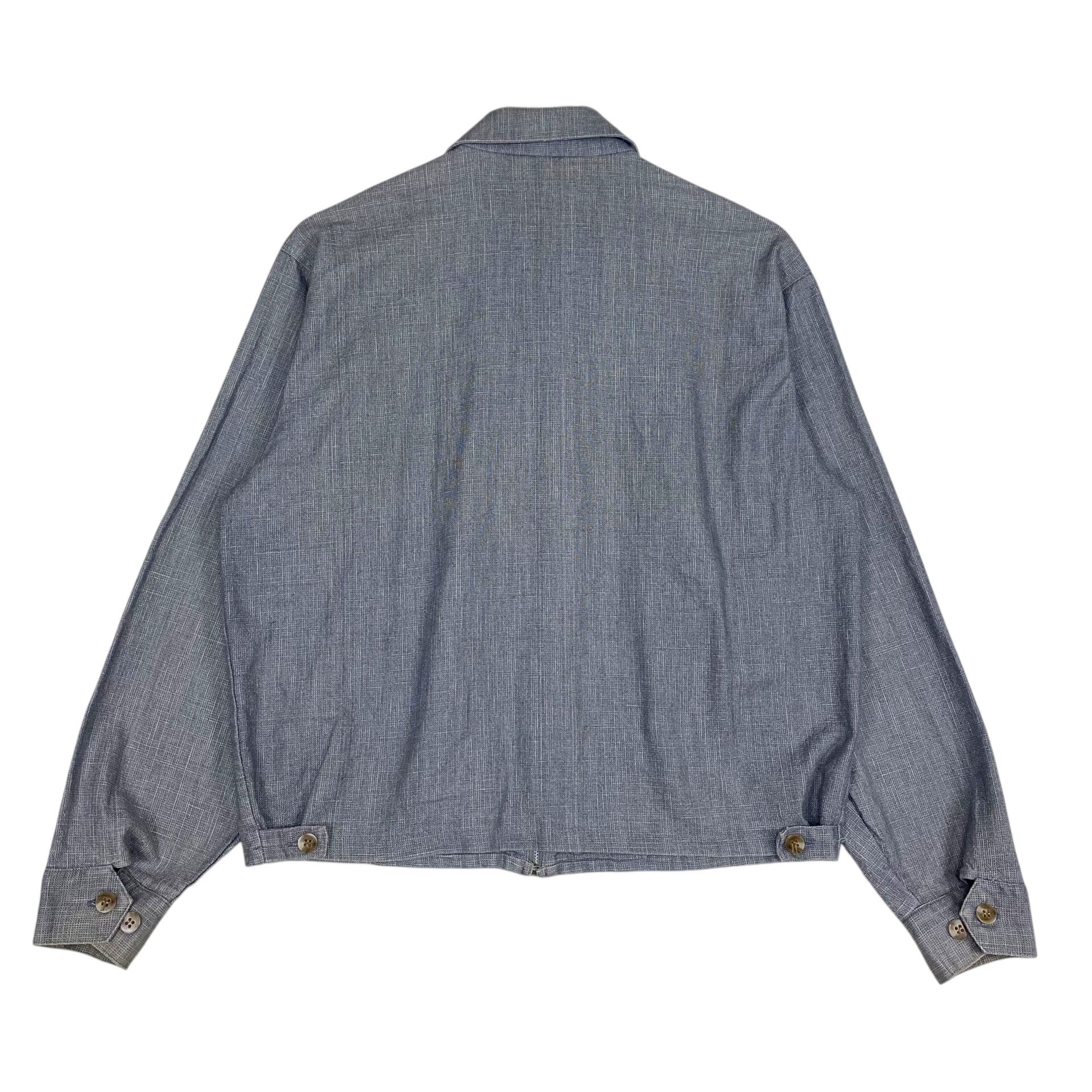 Japanese Brand 💥 SLUMMING JAPAN CHAMBRAY BLOUSON JACKET Size US M / EU 48-50 / 2 - 7 Thumbnail