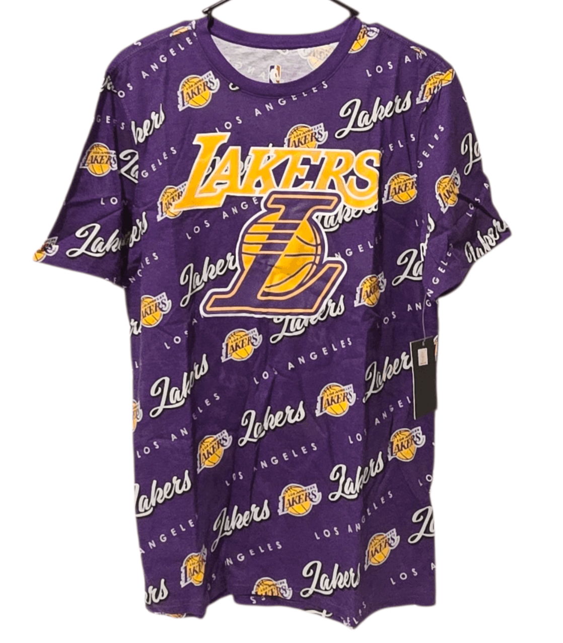 Other UNK NBA Men's L.A.Lakers Repeater Short Sleeve Tee, Small Size US S / EU 44-46 / 1 - 2 Thumbnail