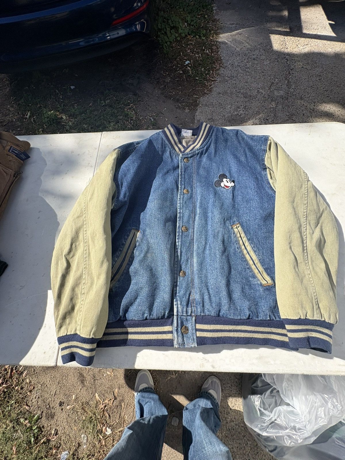 Disney Vintage Mickey Mouse Jacket Jean Size US M / EU 48-50 / 2 - 5 Thumbnail