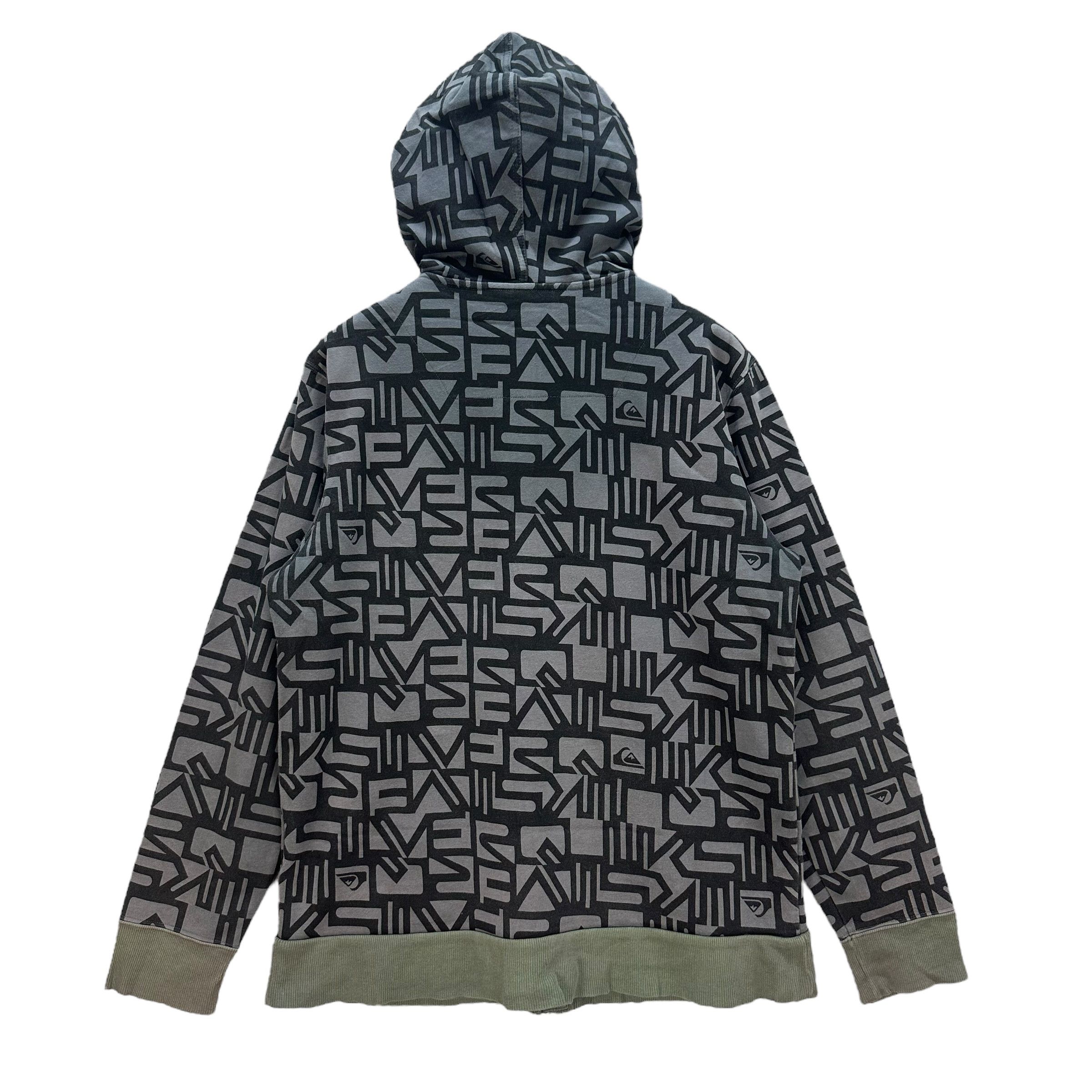 Quiksilver QUIKSILVER ALLOVER PRINT ZIPPER HOODIES #8711-022 Size US L / EU 52-54 / 3 - 8 Thumbnail