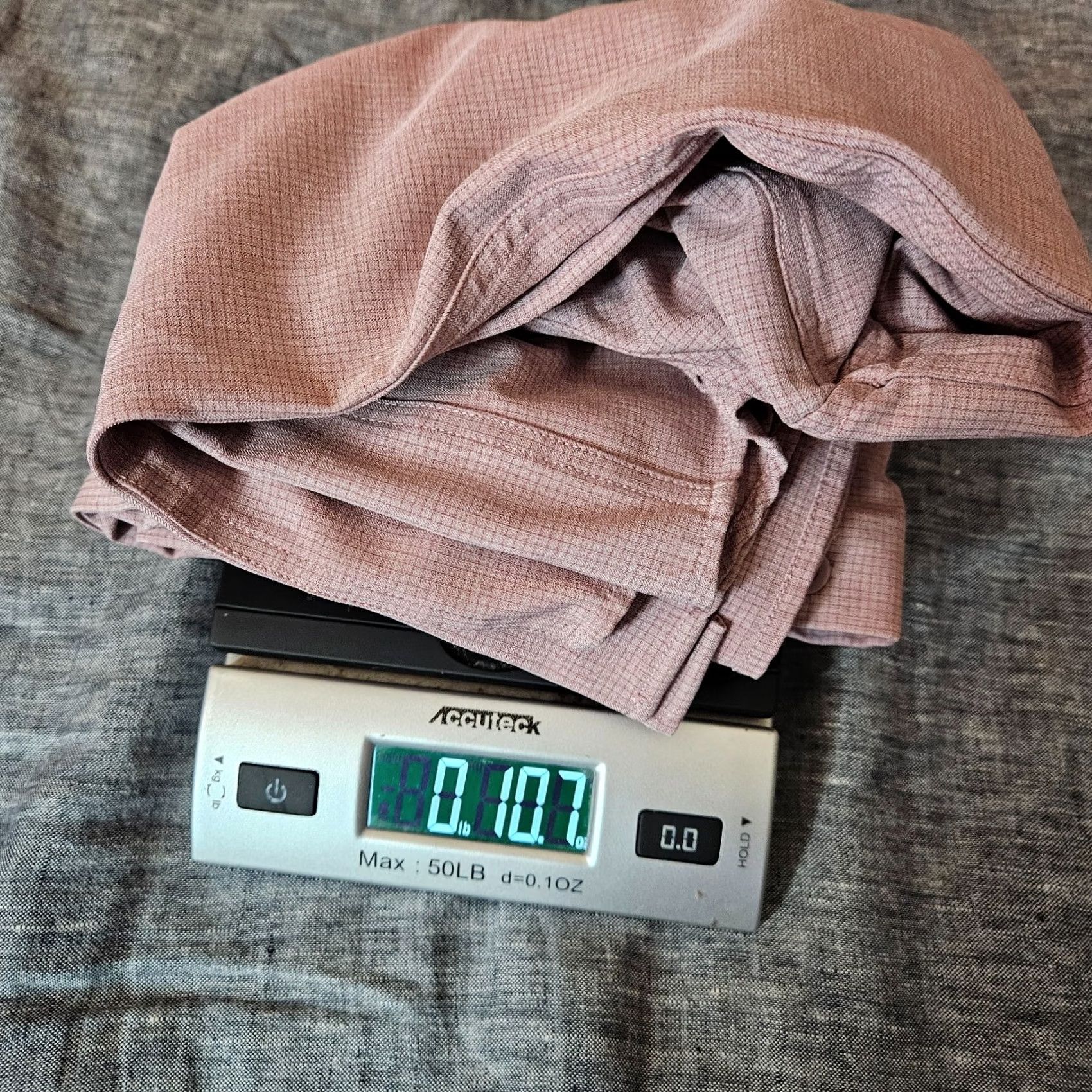 Vintage 01.ALGO Performance Shirt XL Tall Pink Short Sleeve Button Up Quick Dry UPF 40 Shirt XL Pink Short Sleeve Button-Up 01.ALGO Mens Regular Modern Shirt Size US XL / EU 56 / 4 - 7 Thumbnail
