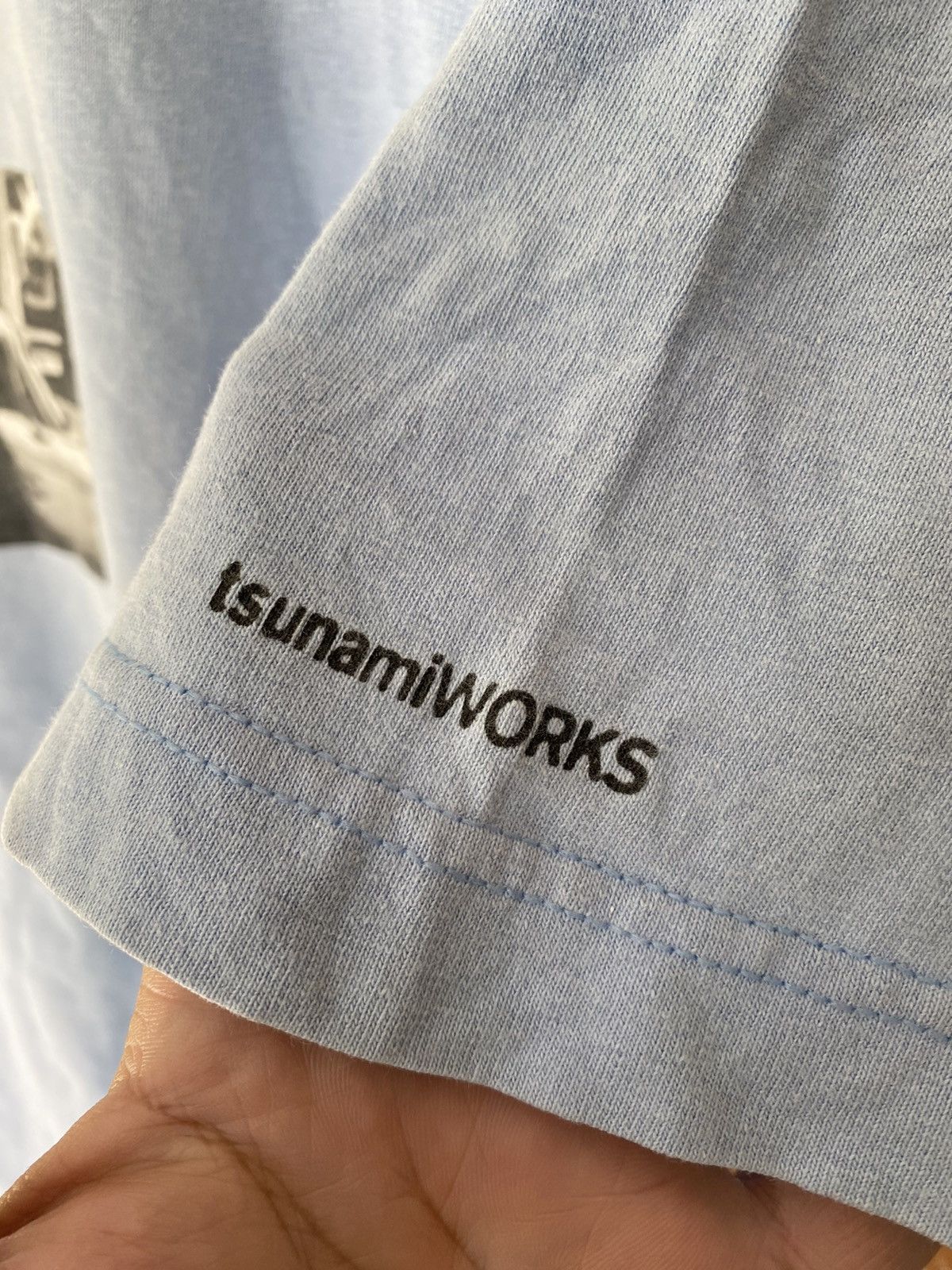 Vintage 1990s OG 🔥Taxi Driver Poem by Tsunami Work Japan Size US L / EU 52-54 / 3 - 7 Thumbnail