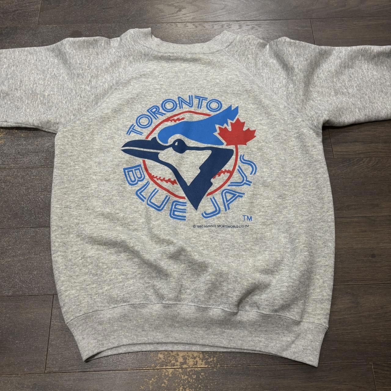 Designer Vintage toronto blue jays crewneck sweatshirt 1990 M/L Size US L / EU 52-54 / 3 - 4 Thumbnail