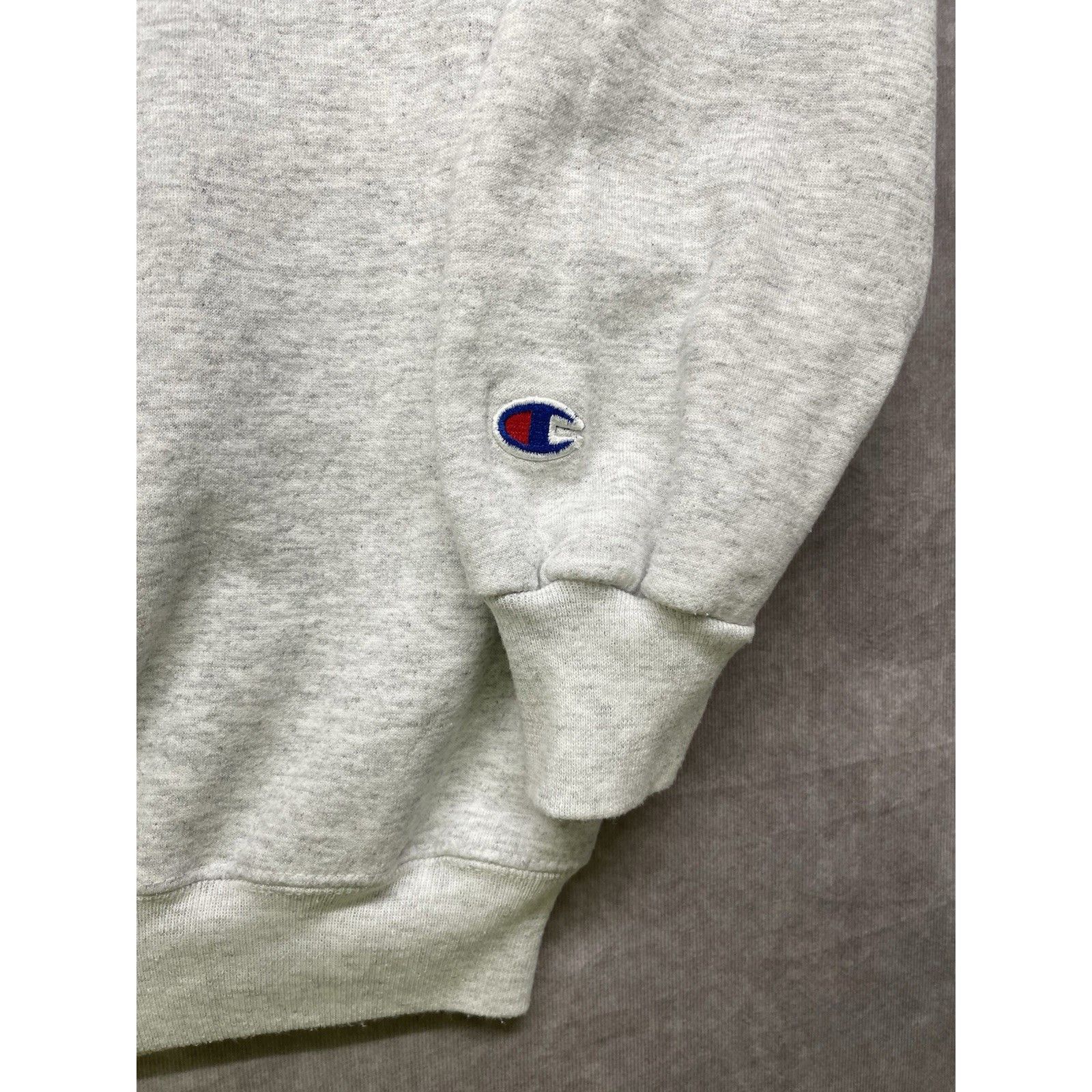 Champion Vintage 90s Champion Georgetown Sweatshirt LARGE Gray Blue L Size US L / EU 52-54 / 3 - 4 Thumbnail