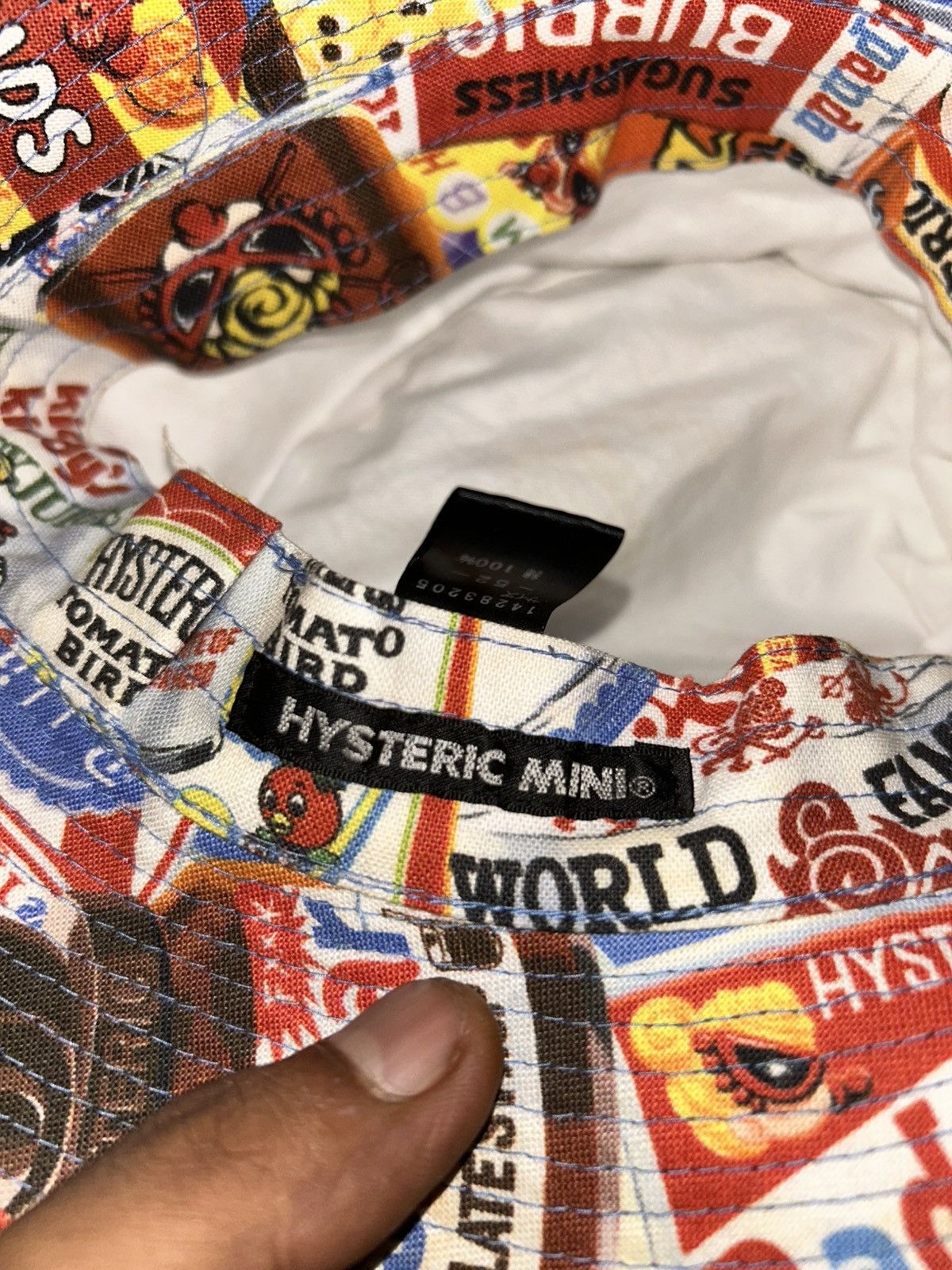 Hysteric Glamour Mini Fullprint Bucket Hat Size ONE SIZE - 17 Thumbnail