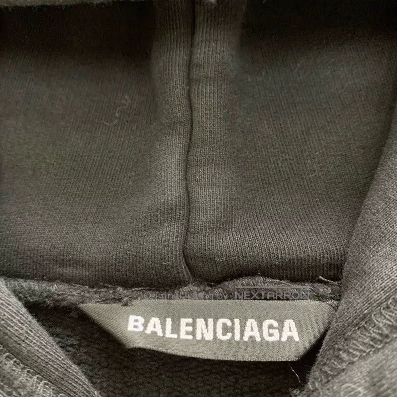 Balenciaga Balenciaga Black alien sweatshirt hoodie Size US XXS / EU 40 - 6 Thumbnail