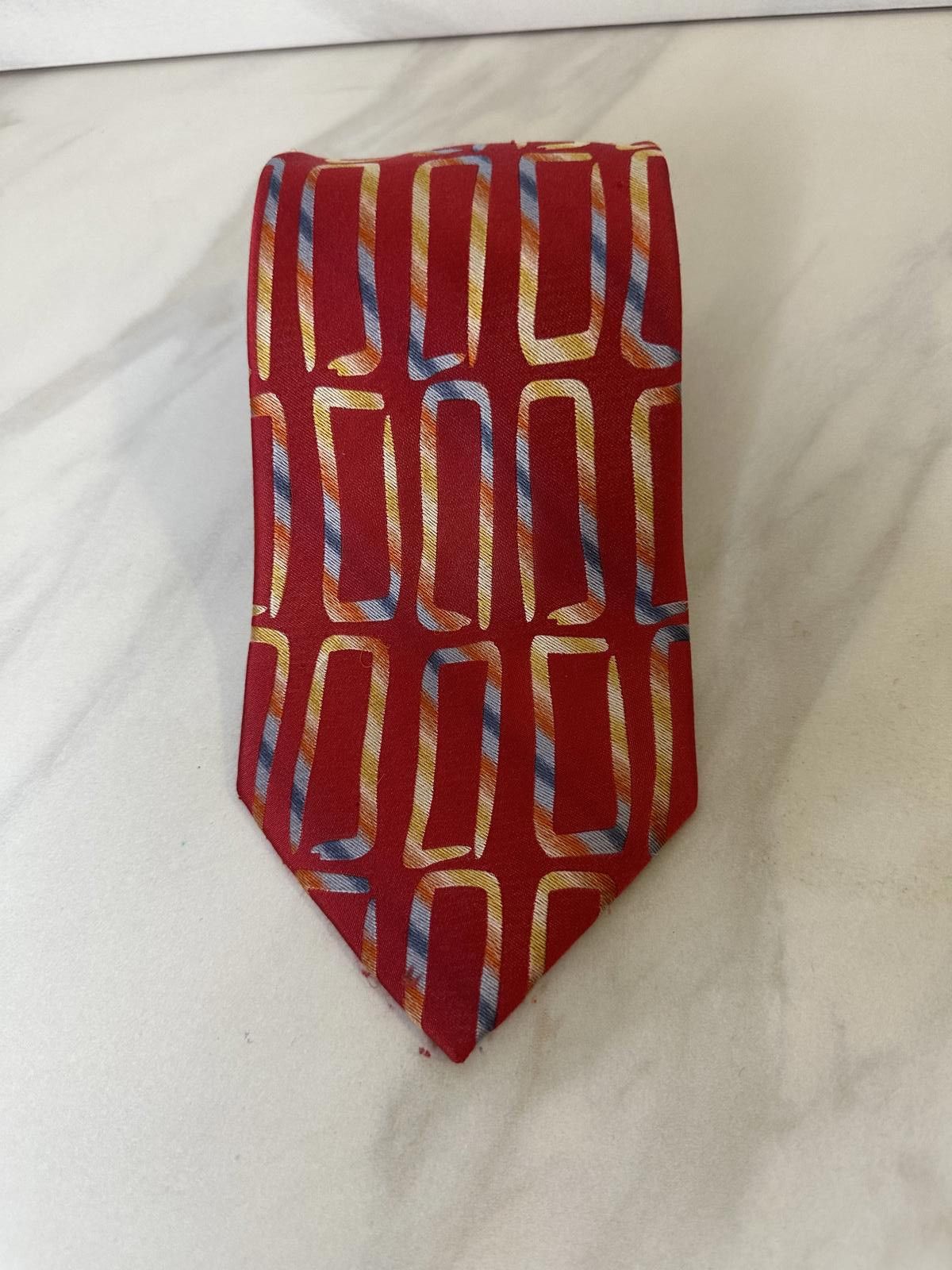 Other Vintage J. Garcia Emerald City Collection 39 silk necktie Size ONE SIZE - 1 Thumbnail