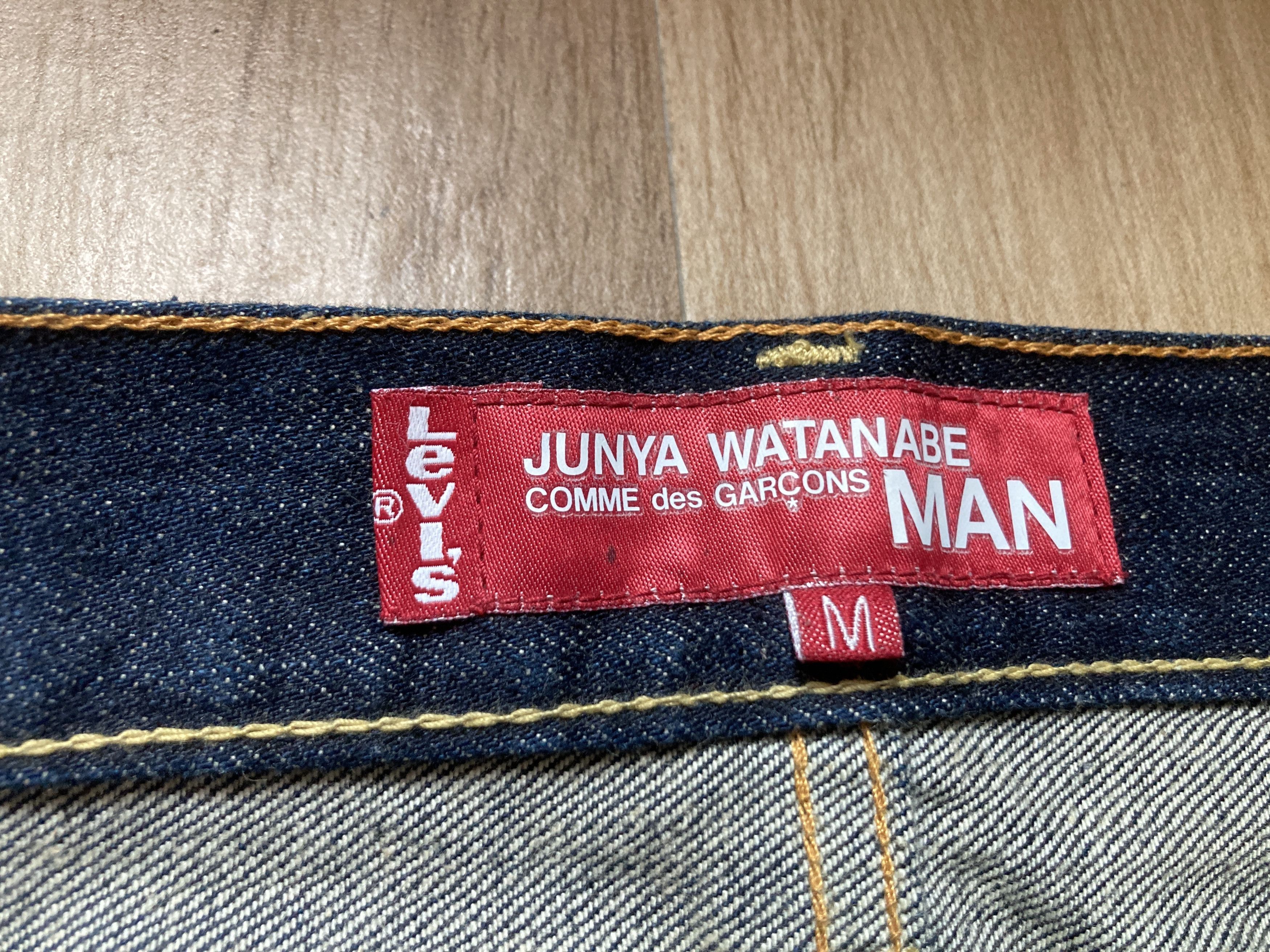 Junya Watanabe × Levi's Junya Watanabe Comme des Garcons X Levi's Patched Cuffs Jean Size US 32 / EU 48 - 11 Thumbnail