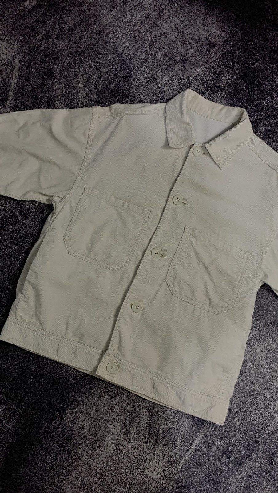 GU × Uniqlo × Vintage GU x Uniqlo X vintage chef outer corduroy boxy jacket Size US M / EU 48-50 / 2 - 3 Thumbnail
