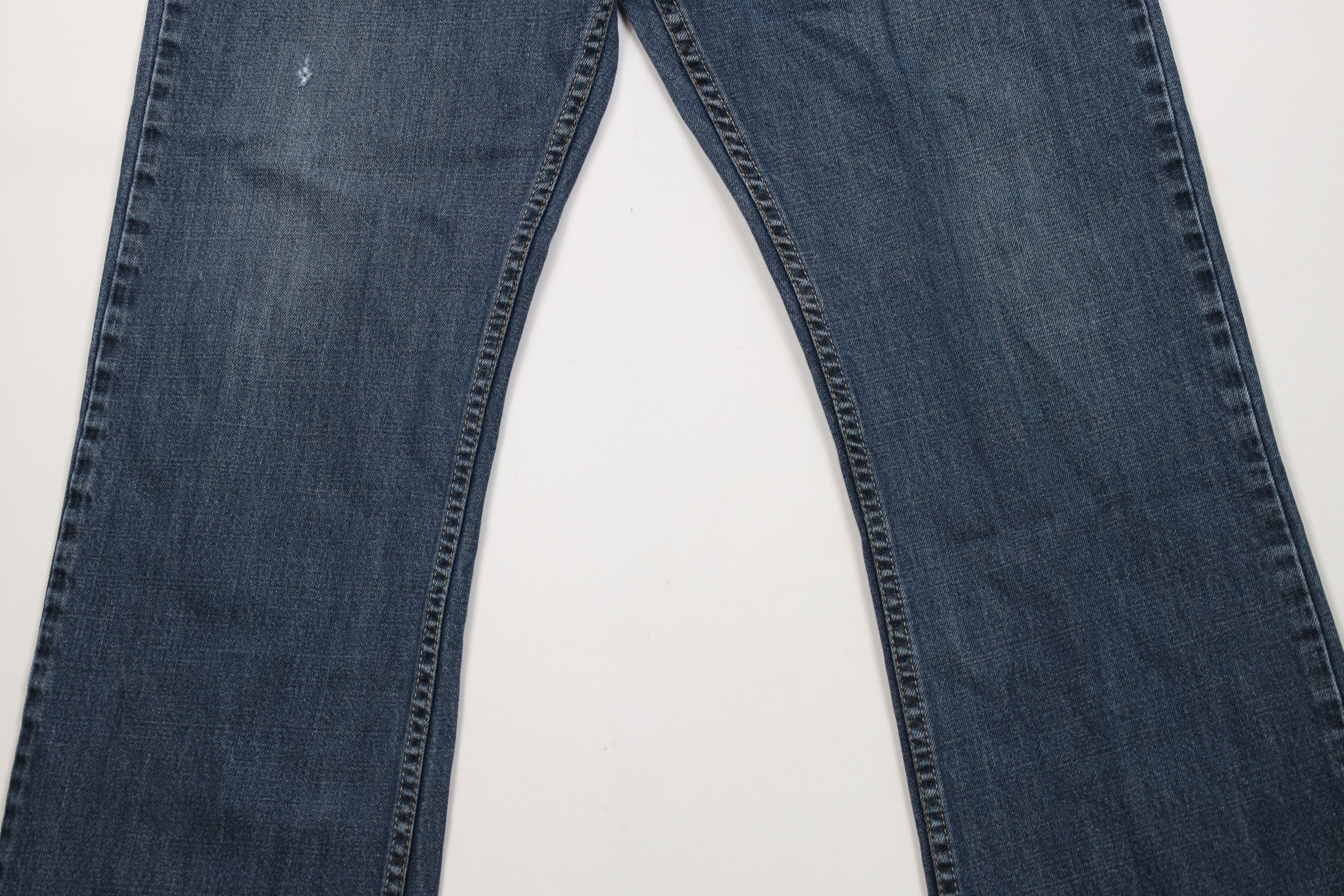 Levi's × Vintage Vintage Y2K Levis 527 Wide Leg Bootcut Denim Jeans Blue Size US 36 / EU 52 - 3 Thumbnail
