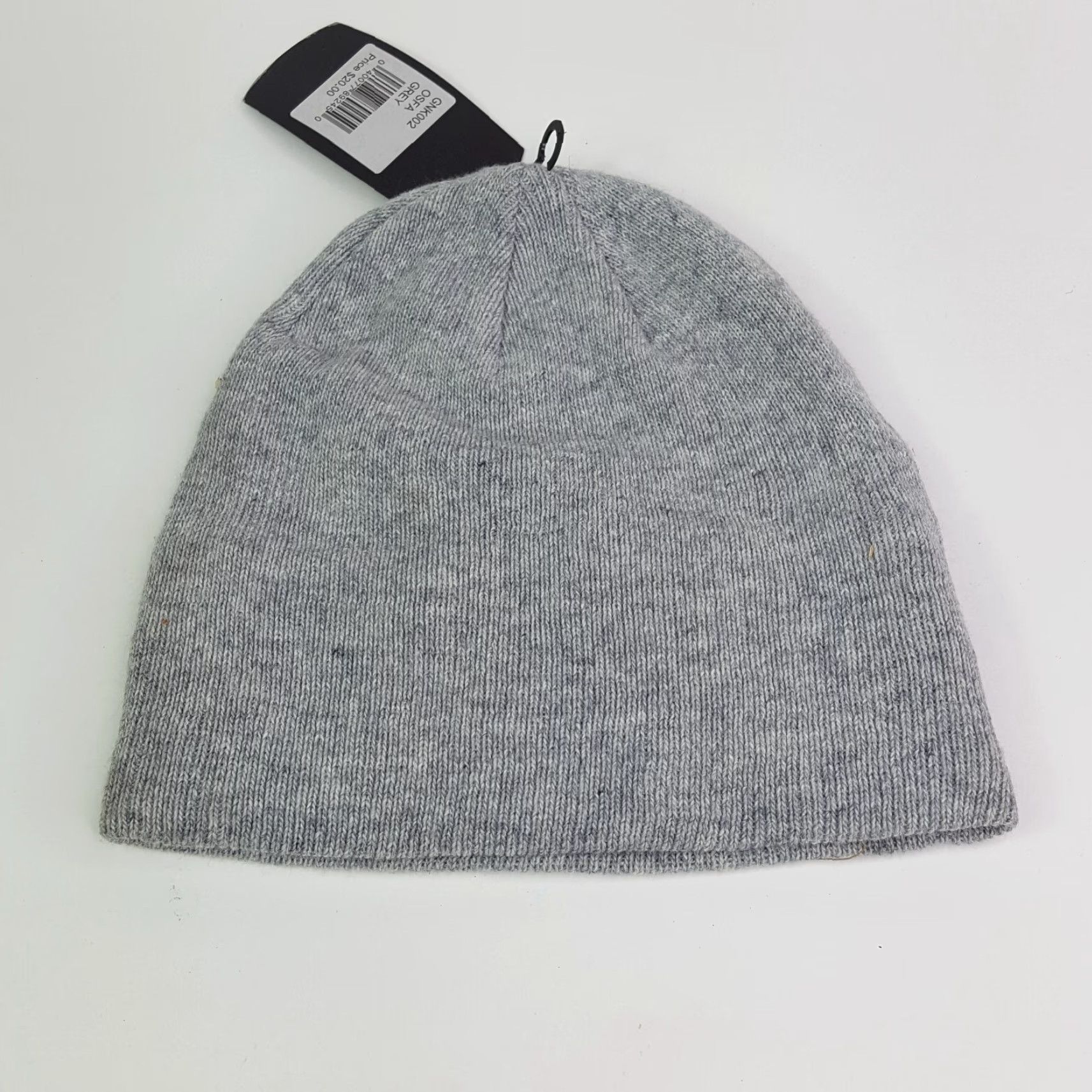 Logo 7 VINTAGE Greg Norman Golf Shark Logo Knit Beanie Adult One Size Toboggan Hat Cap Gray Size ONE SIZE - 2 Thumbnail