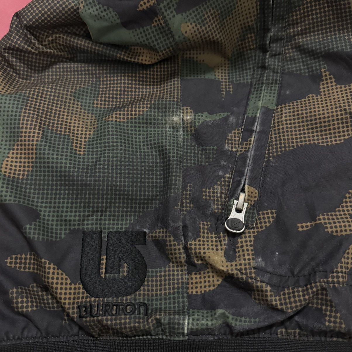 Burton Burton Camouflage Dryride Hoodie Jacket Size US L / EU 52-54 / 3 - 7 Thumbnail