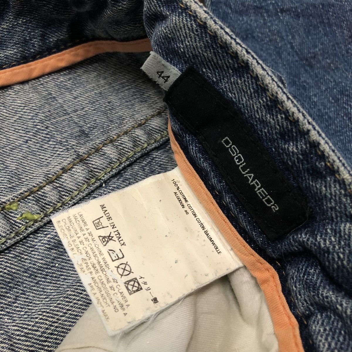 Dsquared2 VINTAGE DSQUARED2 DENIM JEANS UNISEX Size US 32 / EU 48 - 24 Thumbnail
