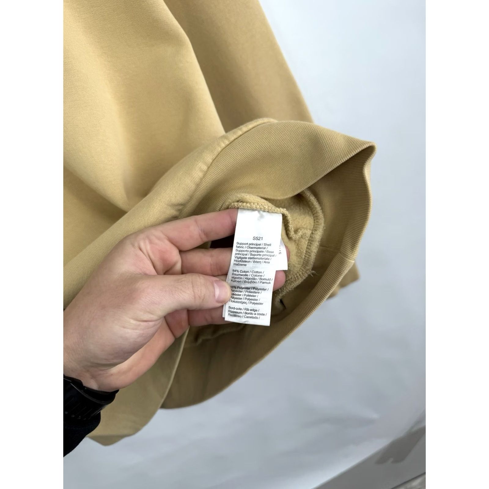 Lacoste VINTAGE Lacoste Shirt Mens M Beige Classic Fit Logo Sweatshirt Rare Retro Size Size US M / EU 48-50 / 2 - 6 Thumbnail
