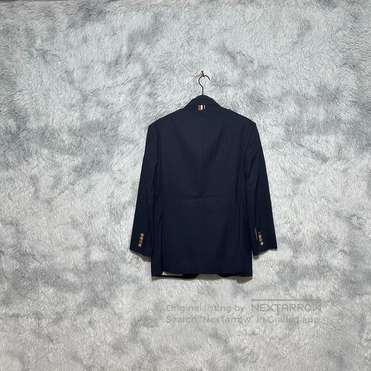 Thom Browne thom browne navy wool suit jacket. Size US M / EU 48-50 / 2 - 2 Thumbnail