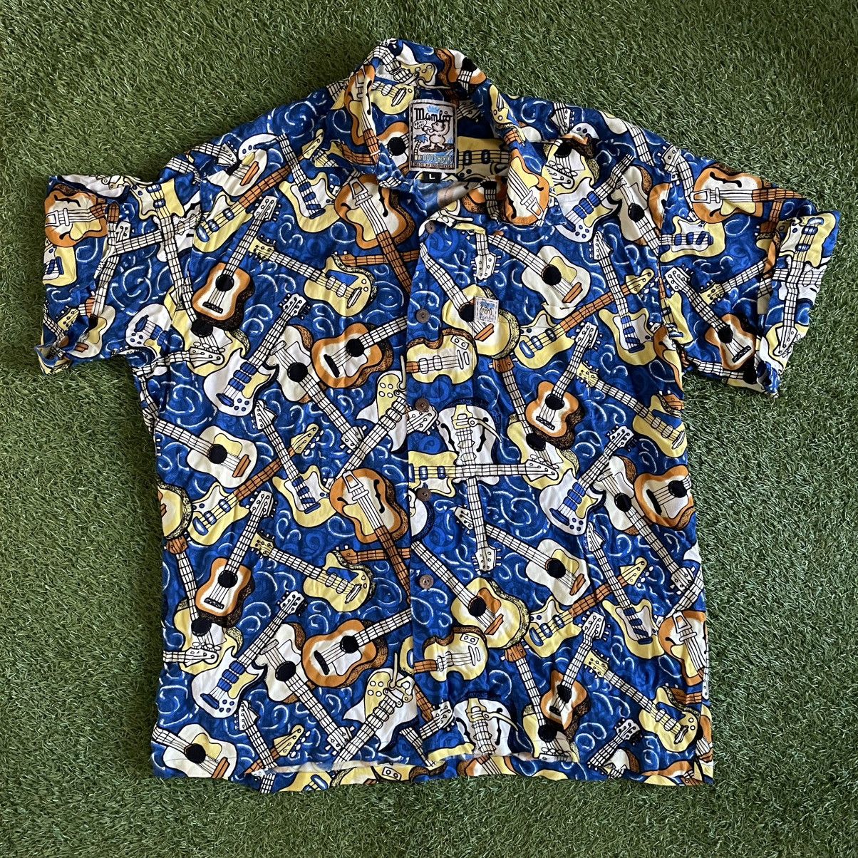 Mambo Vintage Mambo Loud Shirt Button Up Mens L Guitars Oversized Size US L / EU 52-54 / 3 - 1 Thumbnail