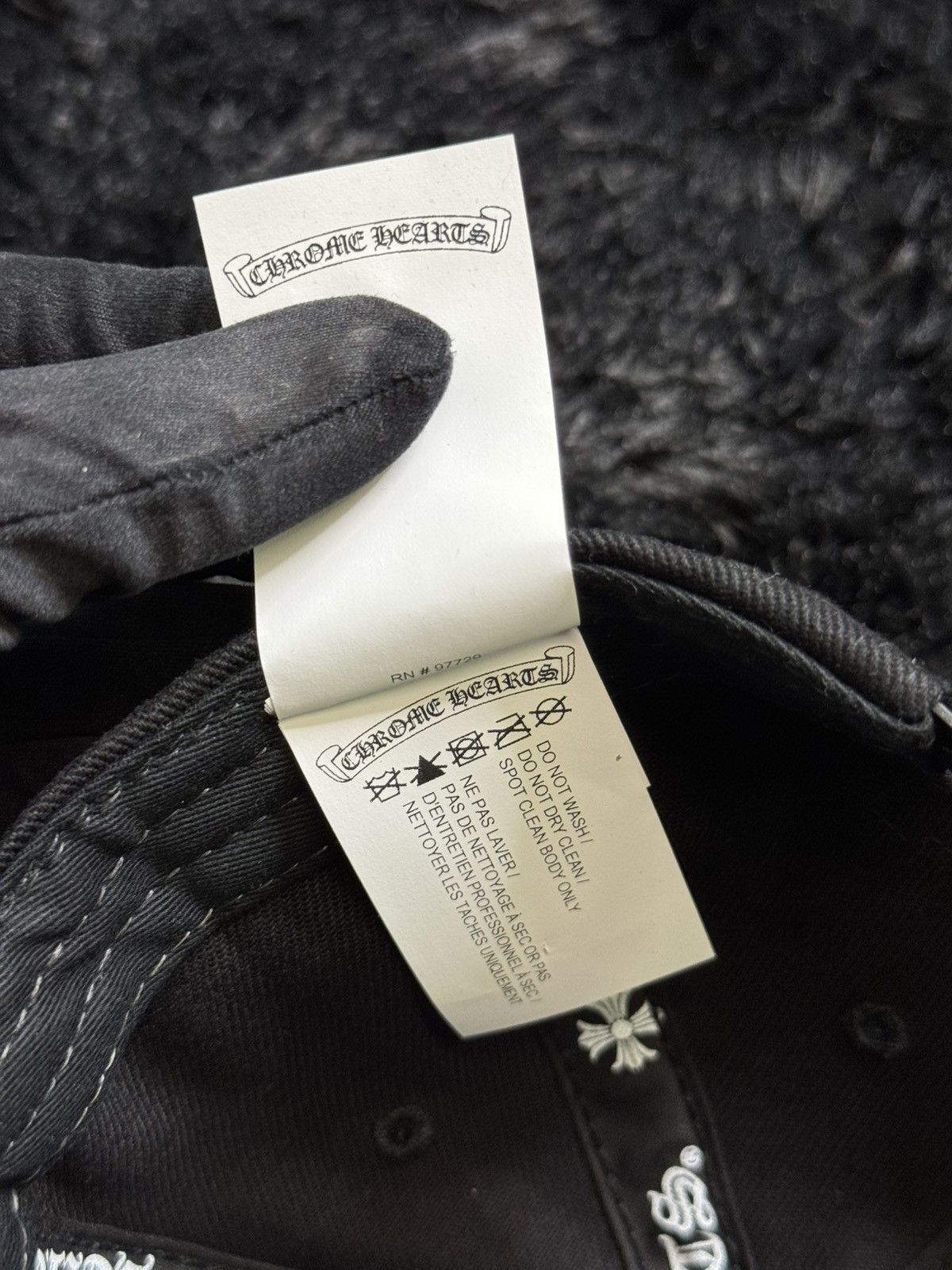 Chrome Hearts Chrome Hearts Three Cross Hat Size ONE SIZE - 14 Thumbnail