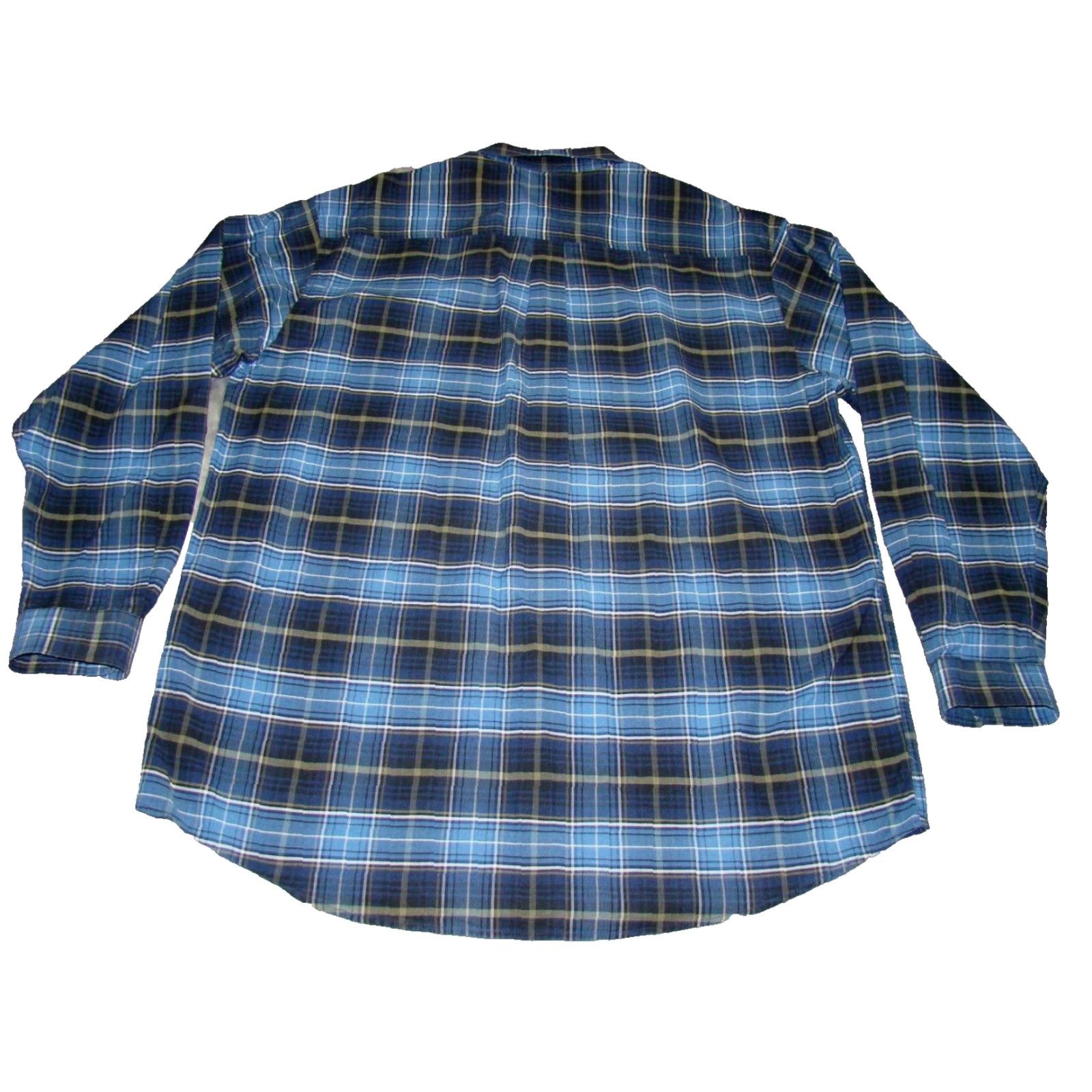 Vintage Cinch Shirt Mens 2XL Long Sleeve Blue Plaid Oxford Western Button-Up Collared Casual Cowboy Western Size US XXL / EU 58 / 5 - 6 Thumbnail