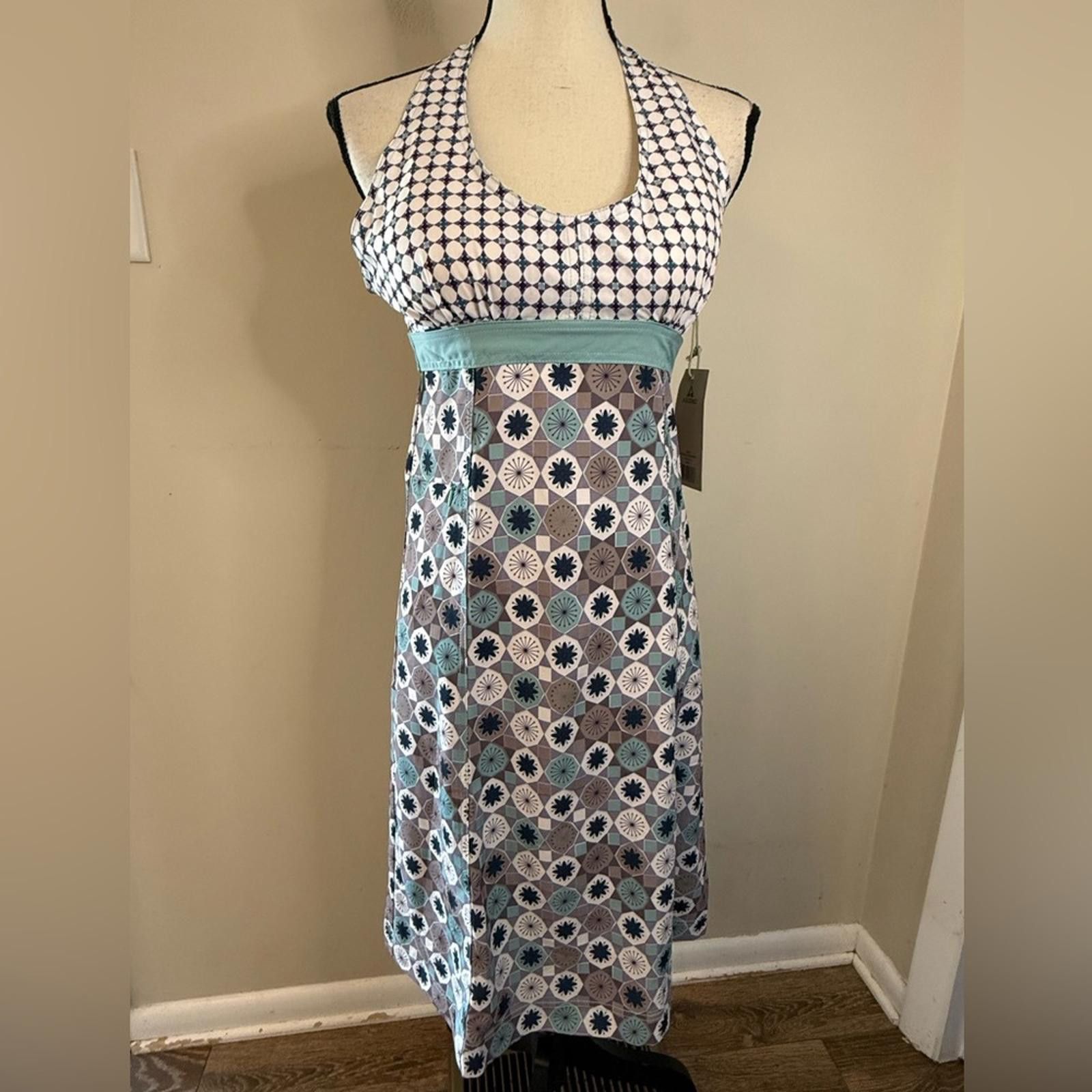 Other Ascend bohemian mixed pattern midi halter sundress SZ SM Size S / US 4 / IT 40 - 1 Thumbnail